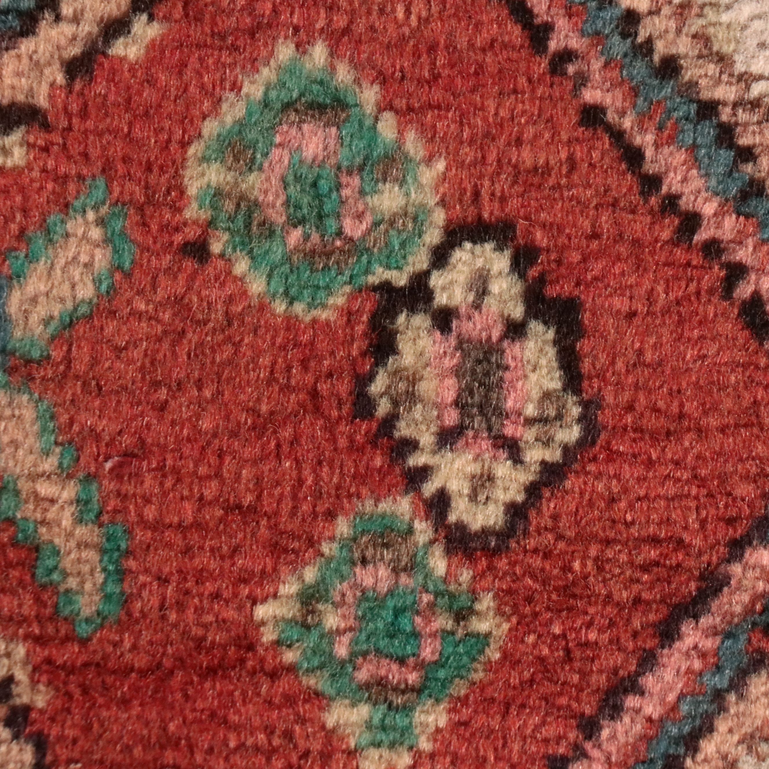 3'7 x 7'2 Hand-Knotted Persian Kolyai Area Rug Remnant