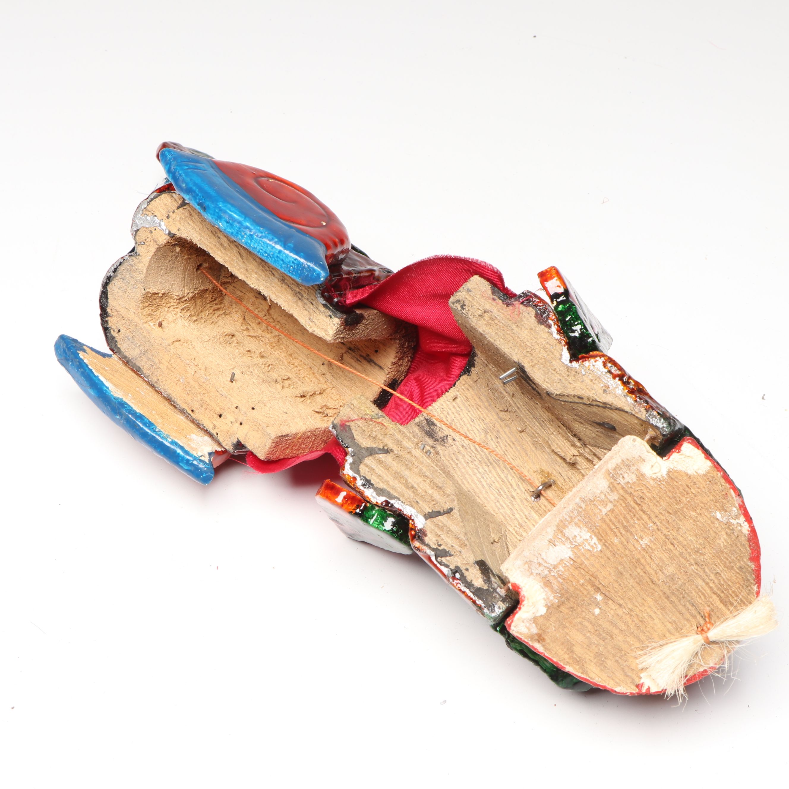 Chinese Hand Puppet with Nepalese and Embellished Thai Marionettes