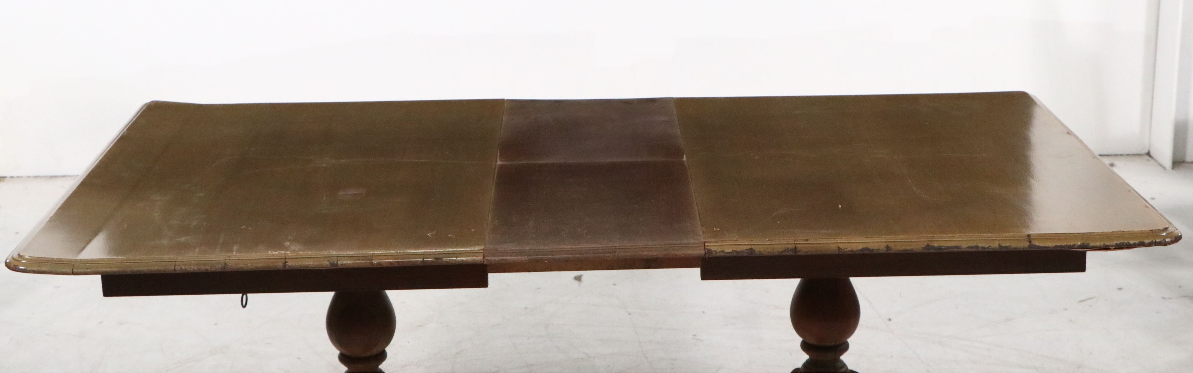 Eleven-Piece Duncan Phyfe Style Mahogany Dining Set with Shield-Back Chairs