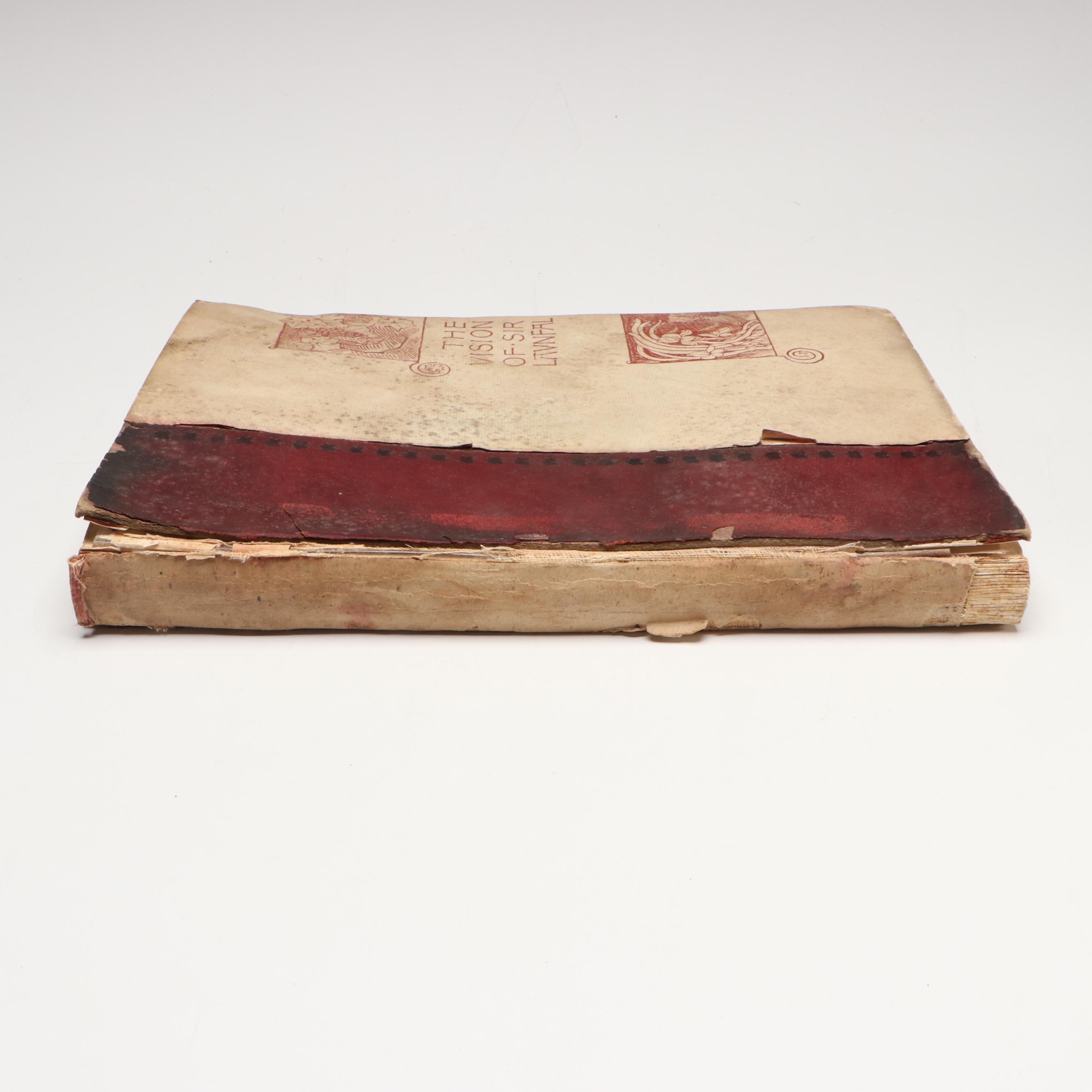 Illustrated "The Vision of Sir Launfal" by James Russell Lowell, 1888