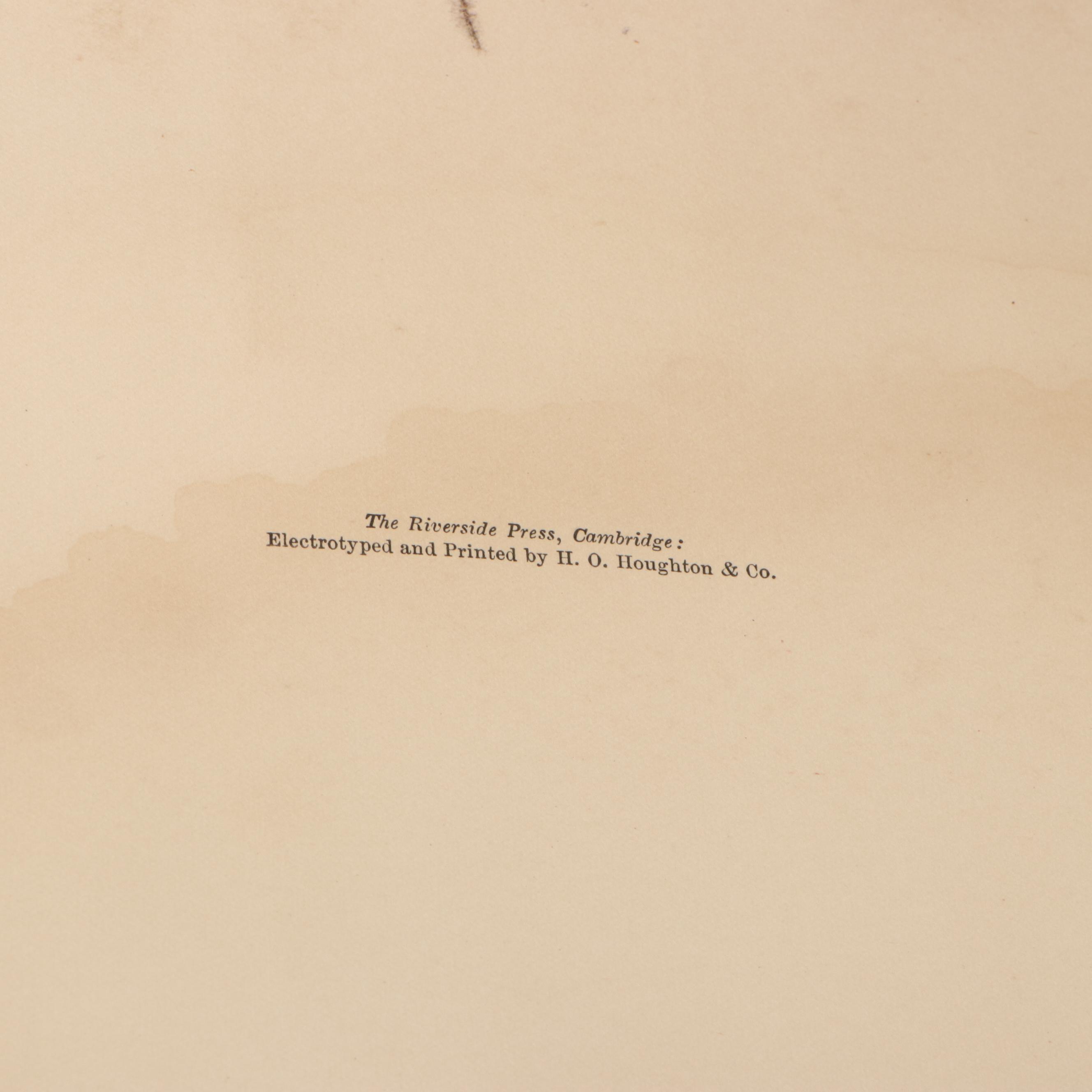Illustrated "The Vision of Sir Launfal" by James Russell Lowell, 1888