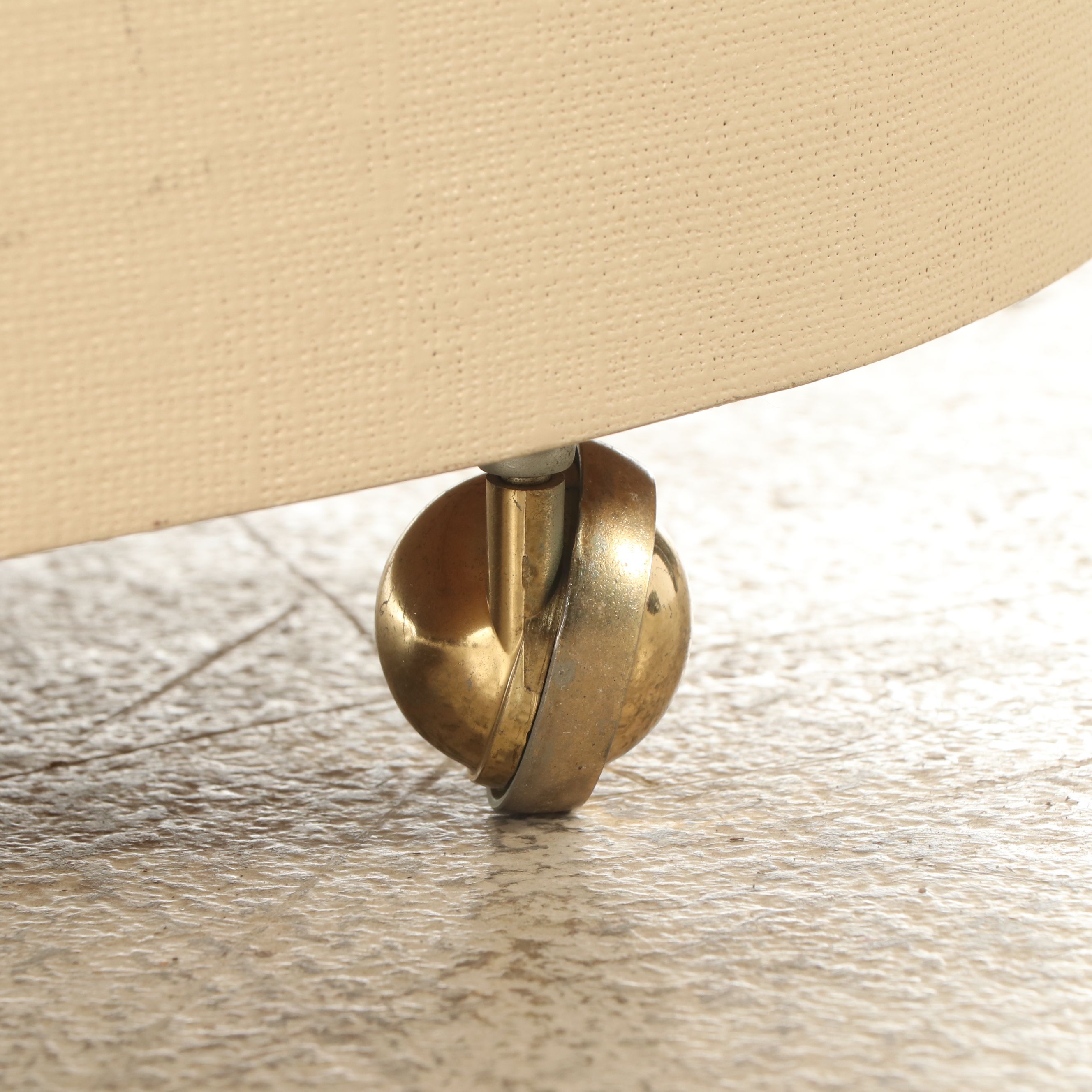 Postmodern Style Laminate Wood Swivel Top Coffee Table