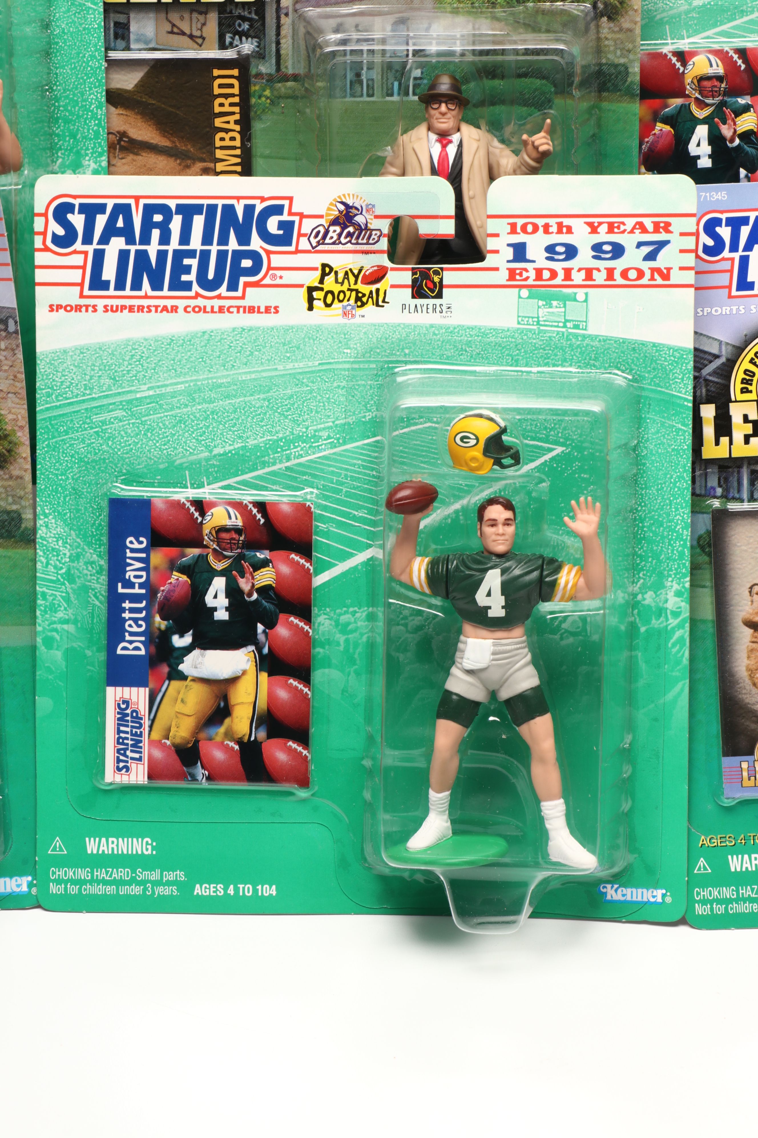 Starting Lineup and NFL Brett Favre, Joe Montana and More Action Figures