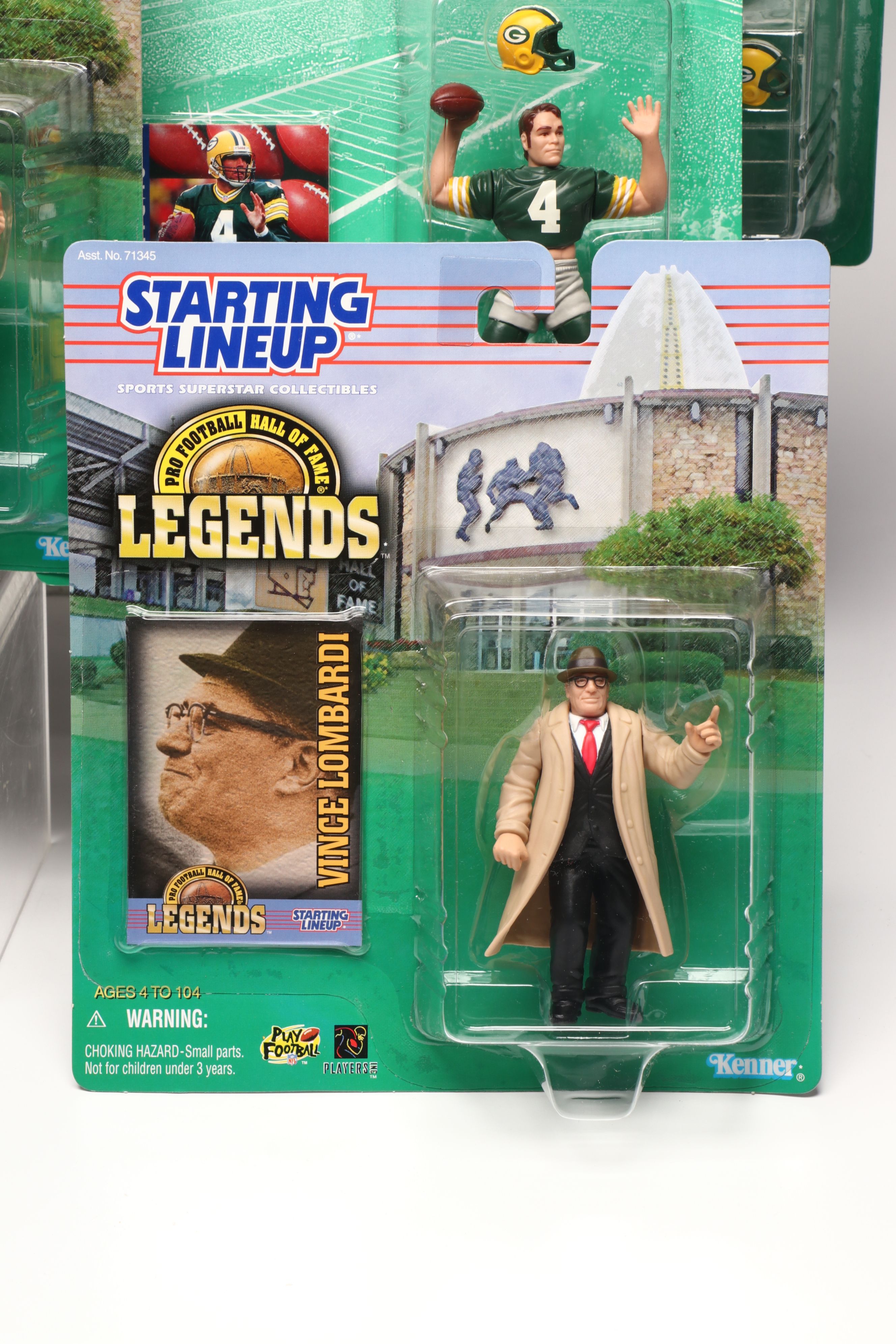 Starting Lineup and NFL Brett Favre, Joe Montana and More Action Figures