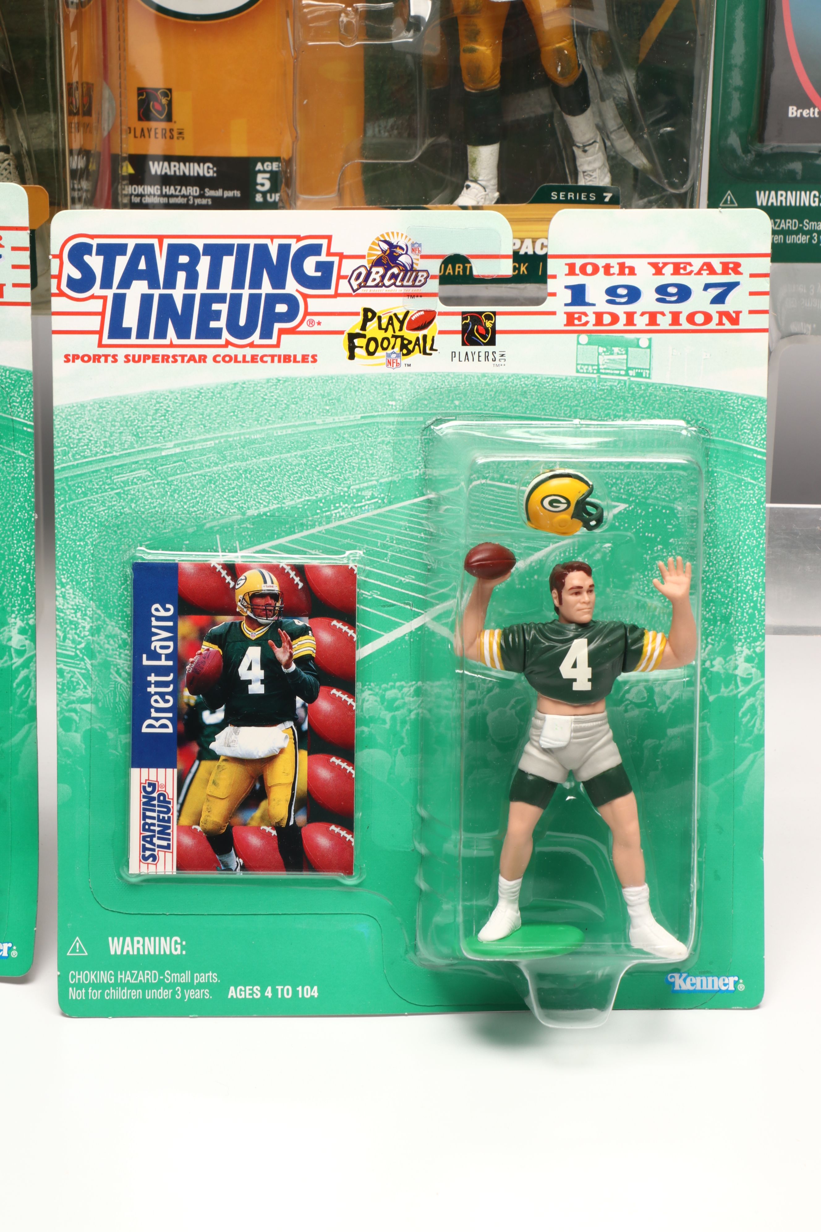 Starting Lineup and NFL Brett Favre, Joe Montana and More Action Figures