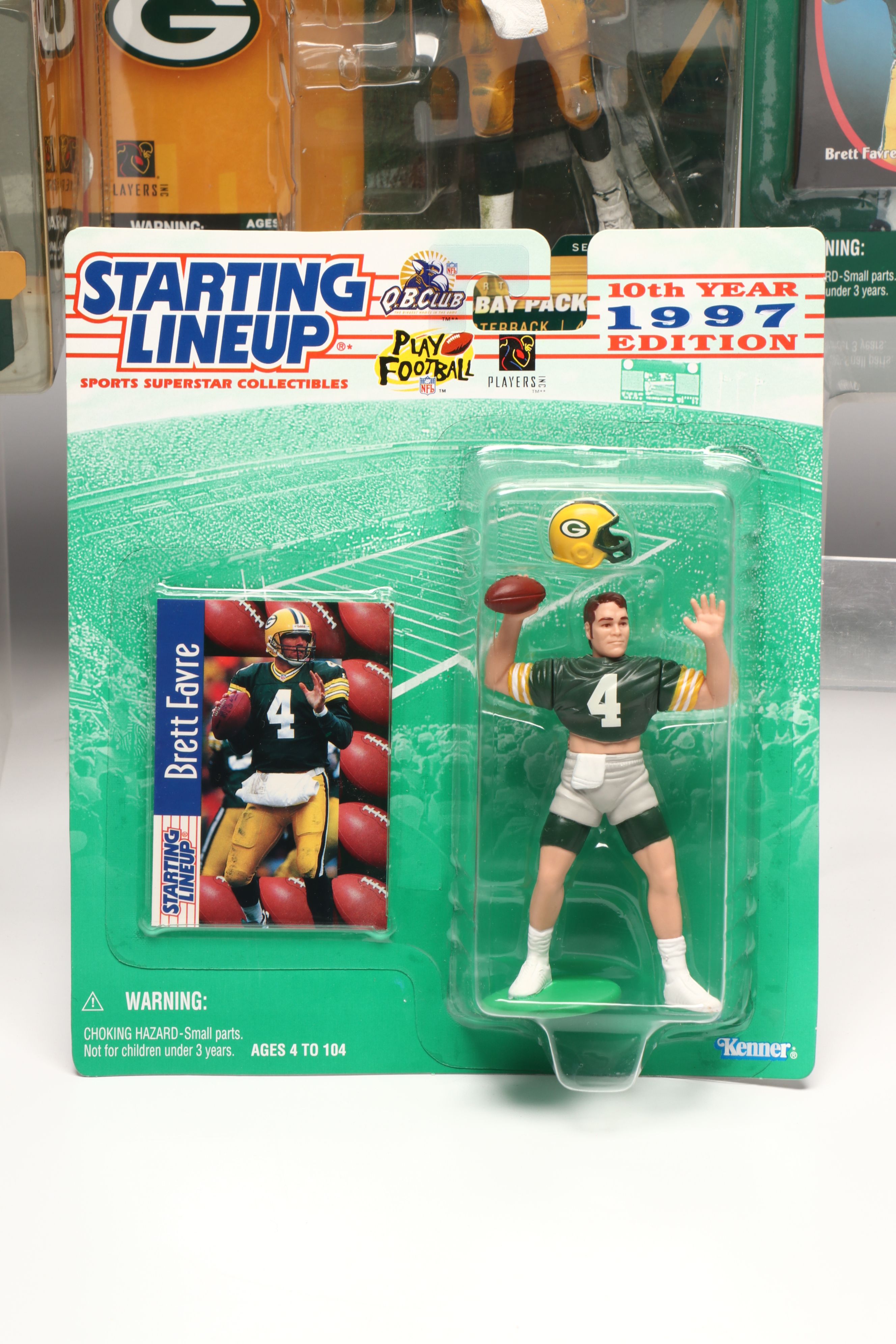Starting Lineup and NFL Brett Favre, Joe Montana and More Action Figures