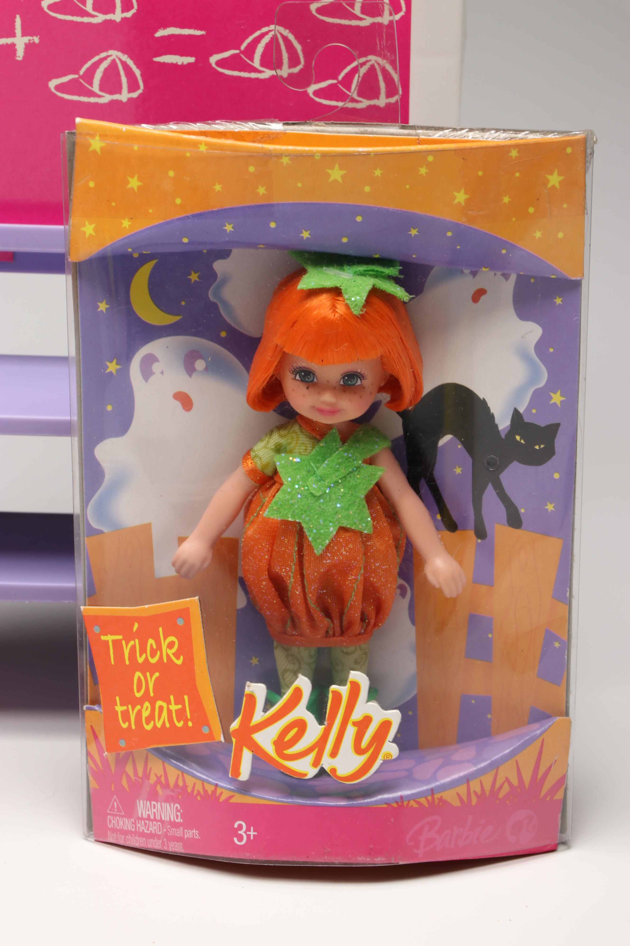 Barbie Collector "The Wizard of Oz" with Kelly Club and More Dolls and Clothes