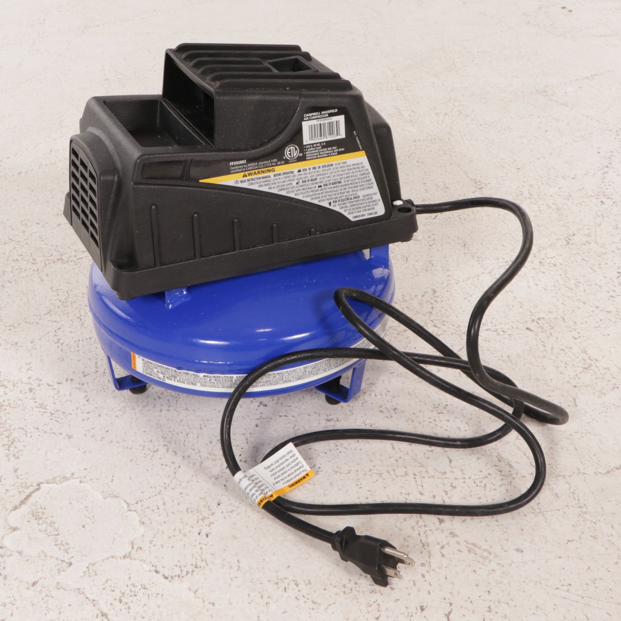 Campbell Hausfeld Air Compressor with 2-in-1 Brad Nailer and Stapler