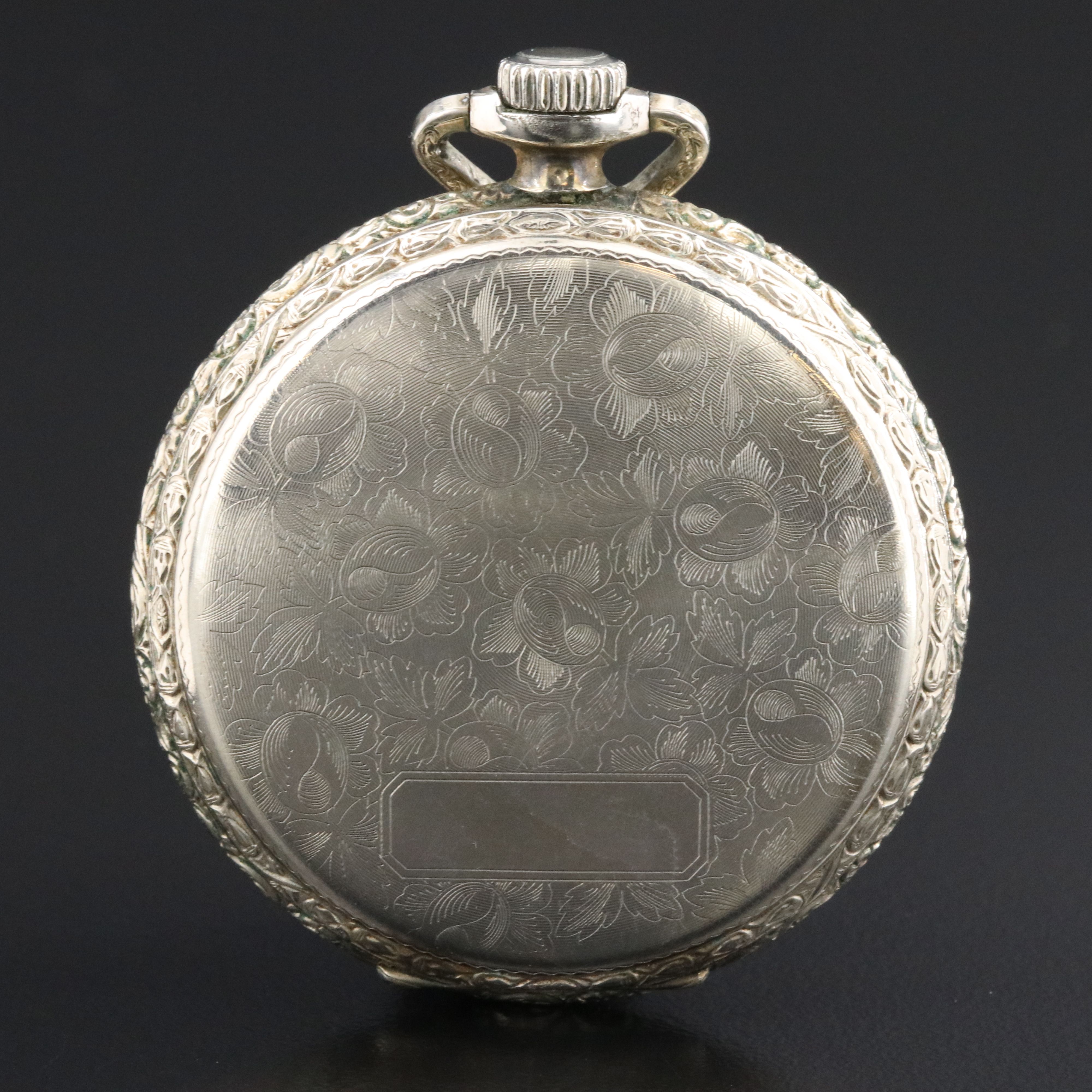 Elgin Gold Filled Ornate Pocket Watch