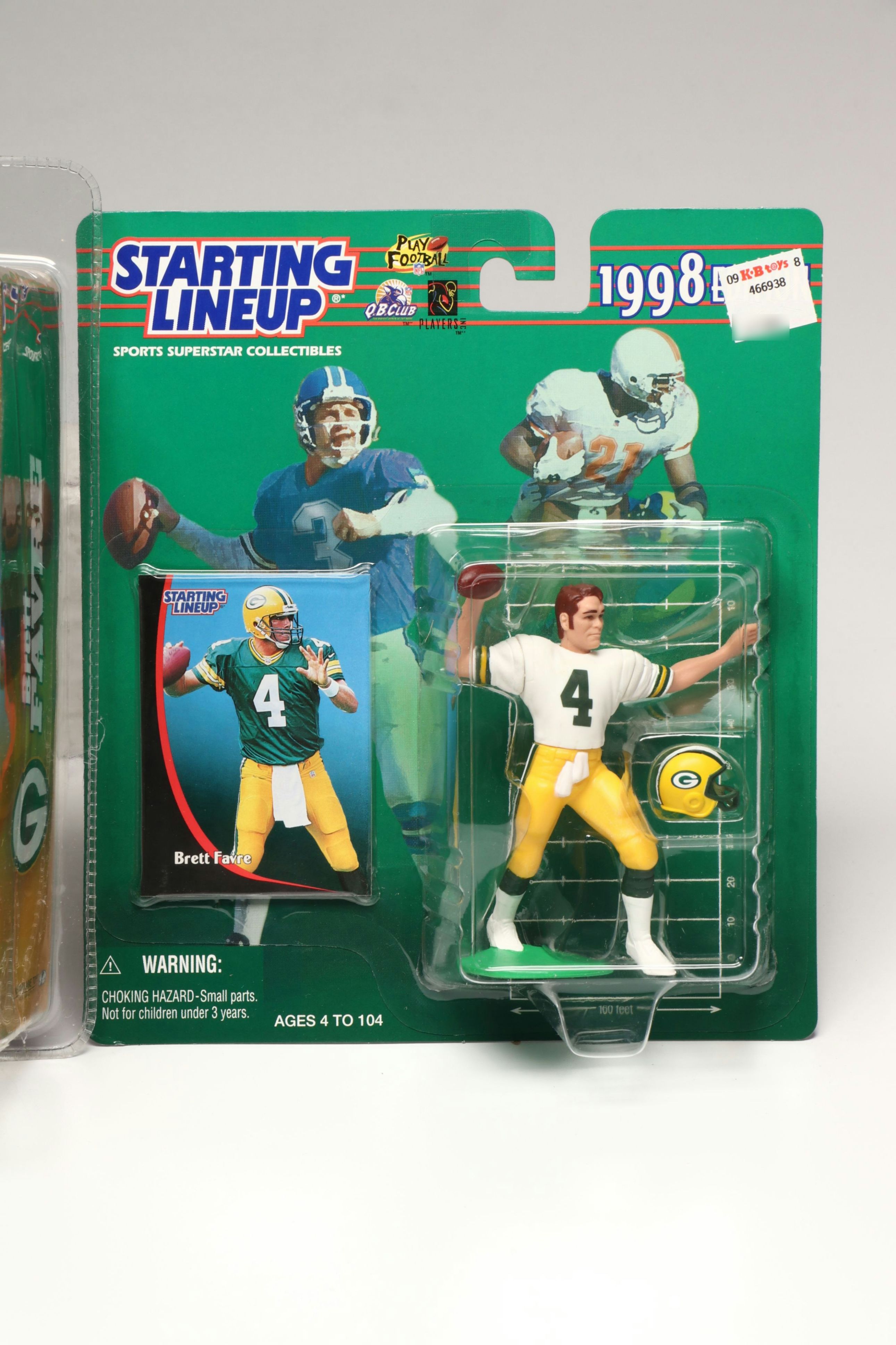 Starting Lineup and NFL Brett Favre, Joe Montana and More Action Figures