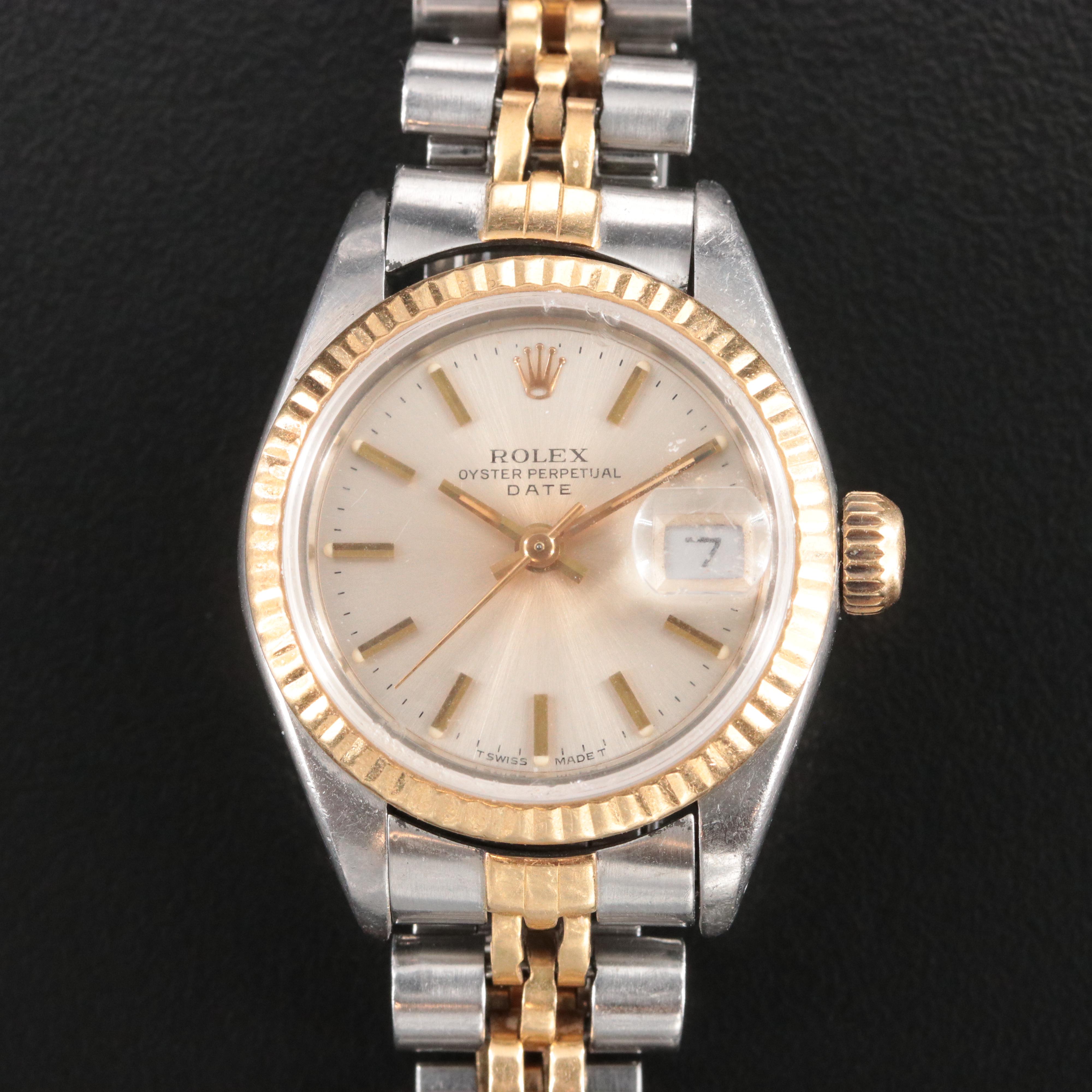 1983 Rolex Lady Datejust 18K & Steel 69173 Watch