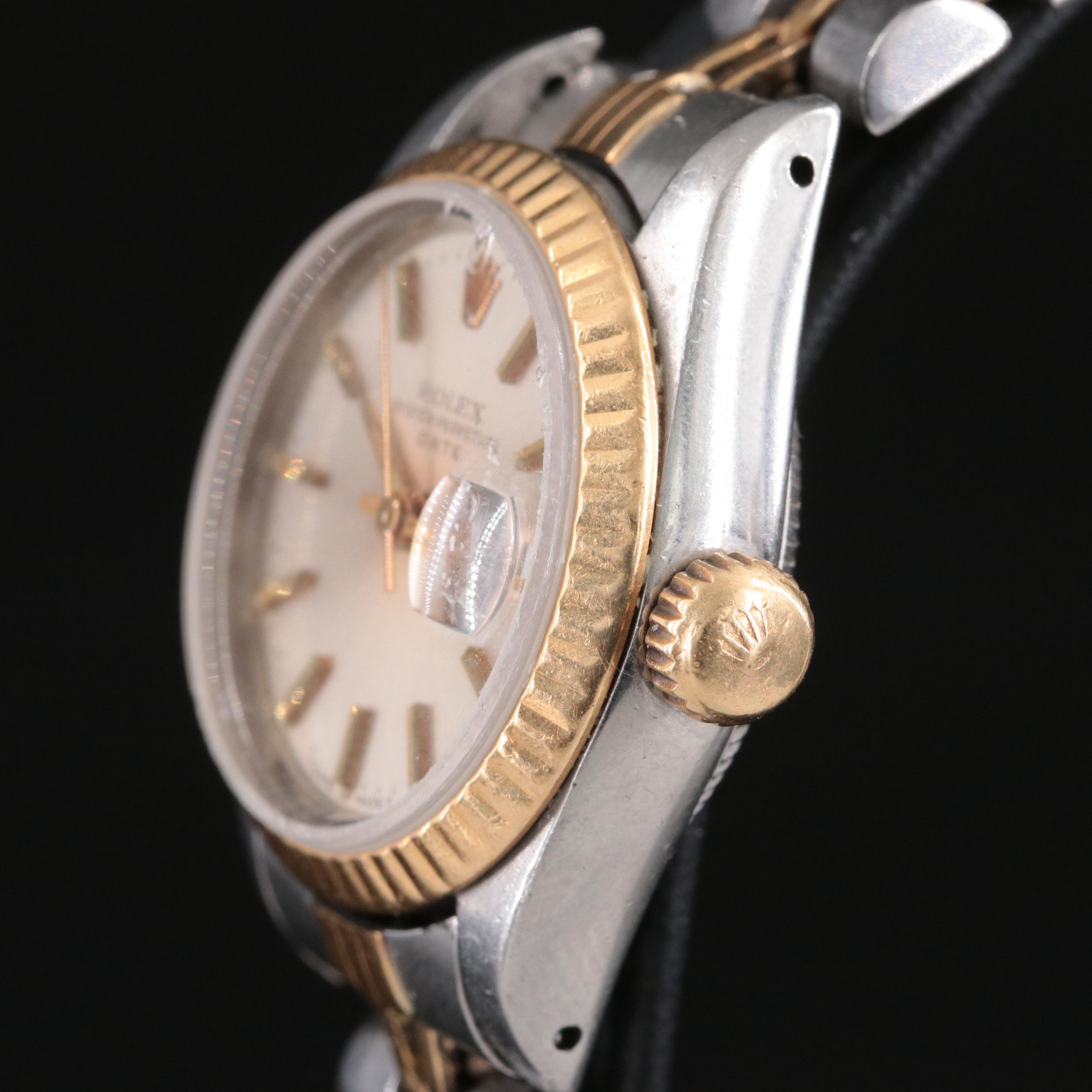 1983 Rolex Lady Datejust 18K & Steel 69173 Watch