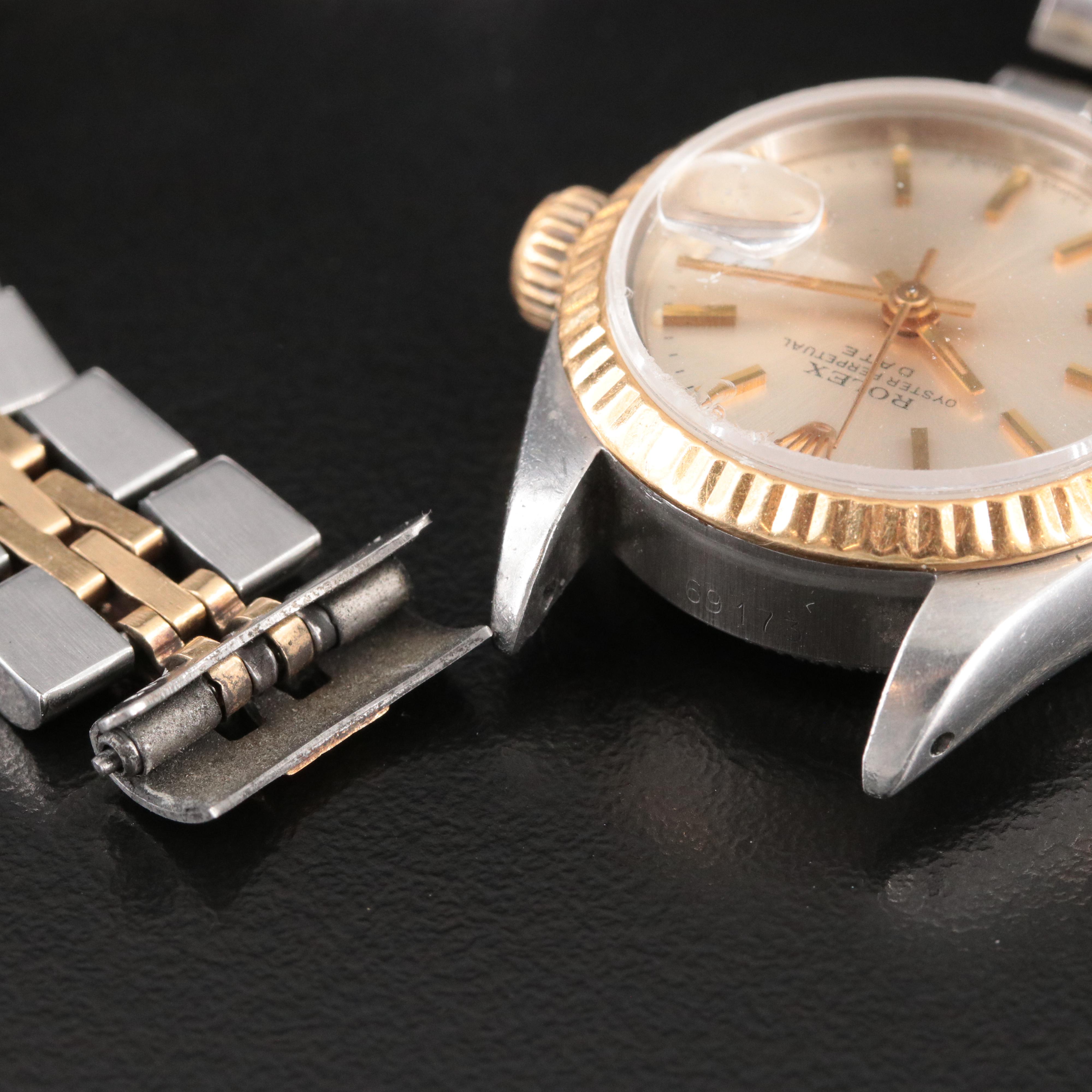 1983 Rolex Lady Datejust 18K & Steel 69173 Watch