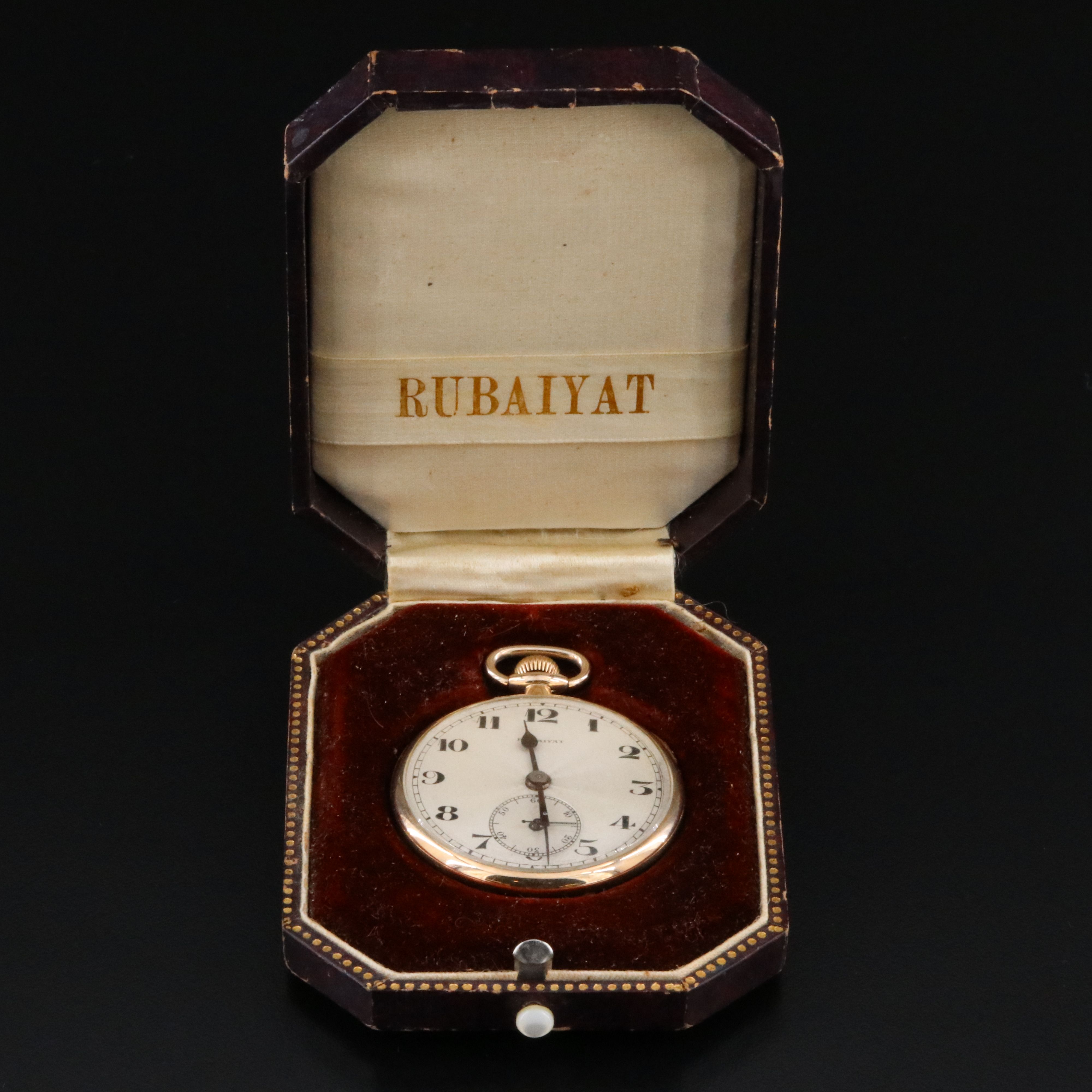 Rubaiyat Gold-Filled Pocket Watch # 48612