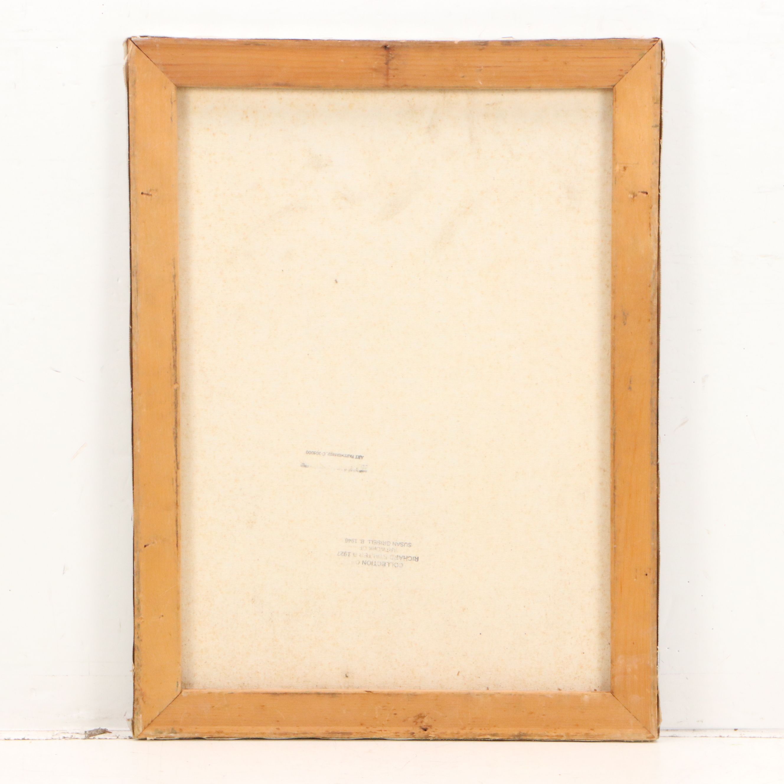 Susan Grisell Portrait Oil Painting, Late 20th Century