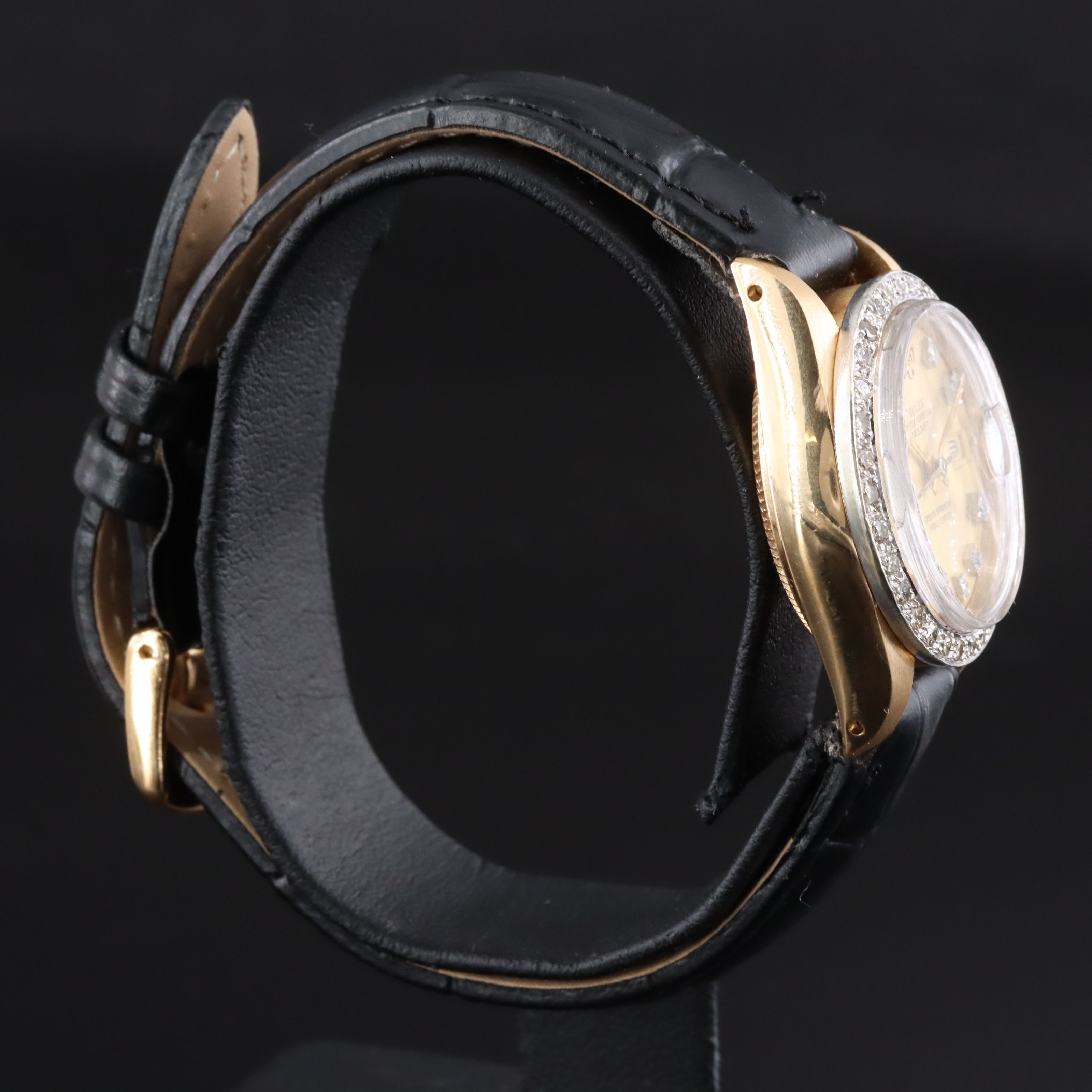 Rolex Datejust 6917 Custom Diamond Vintage Watch c.1982