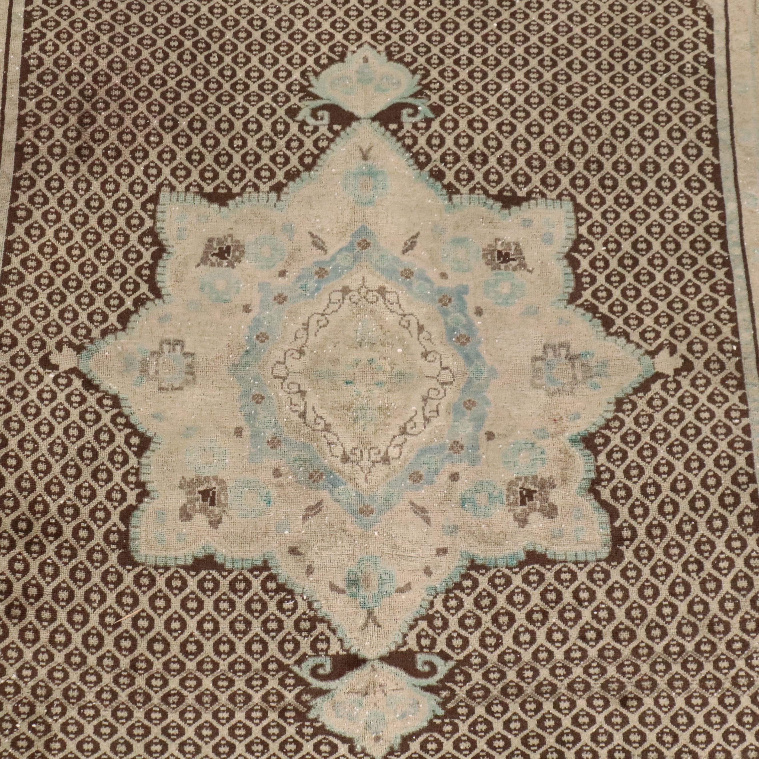 5' x 9'11 Hand-Knotted Persian Kolyai Style Area Rug