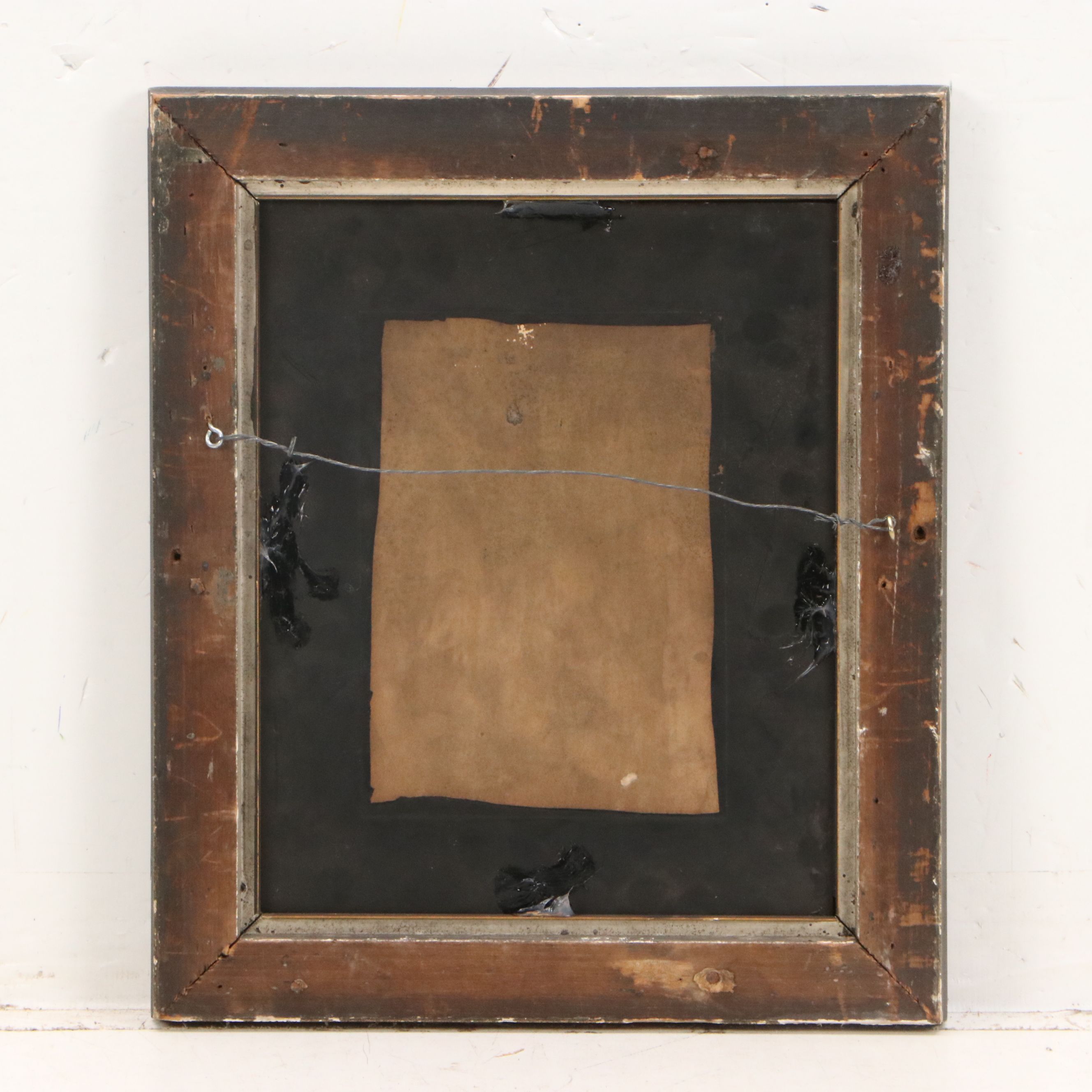 Reverse Glass Halftone of Pope Leo XIII, Circa 1900