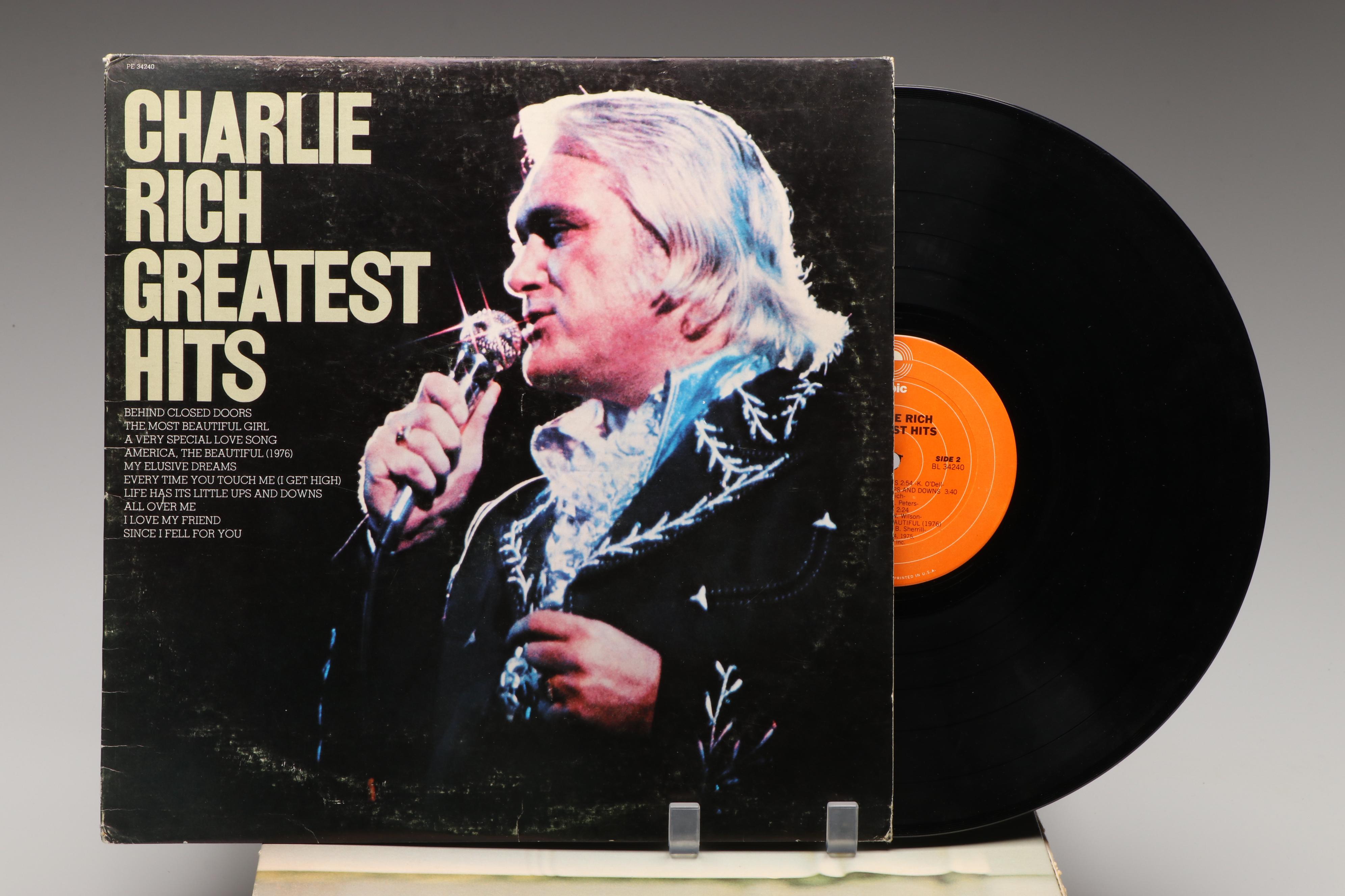 Charlie Rich, Jim Reeves, and More Vinyl Record Albums
