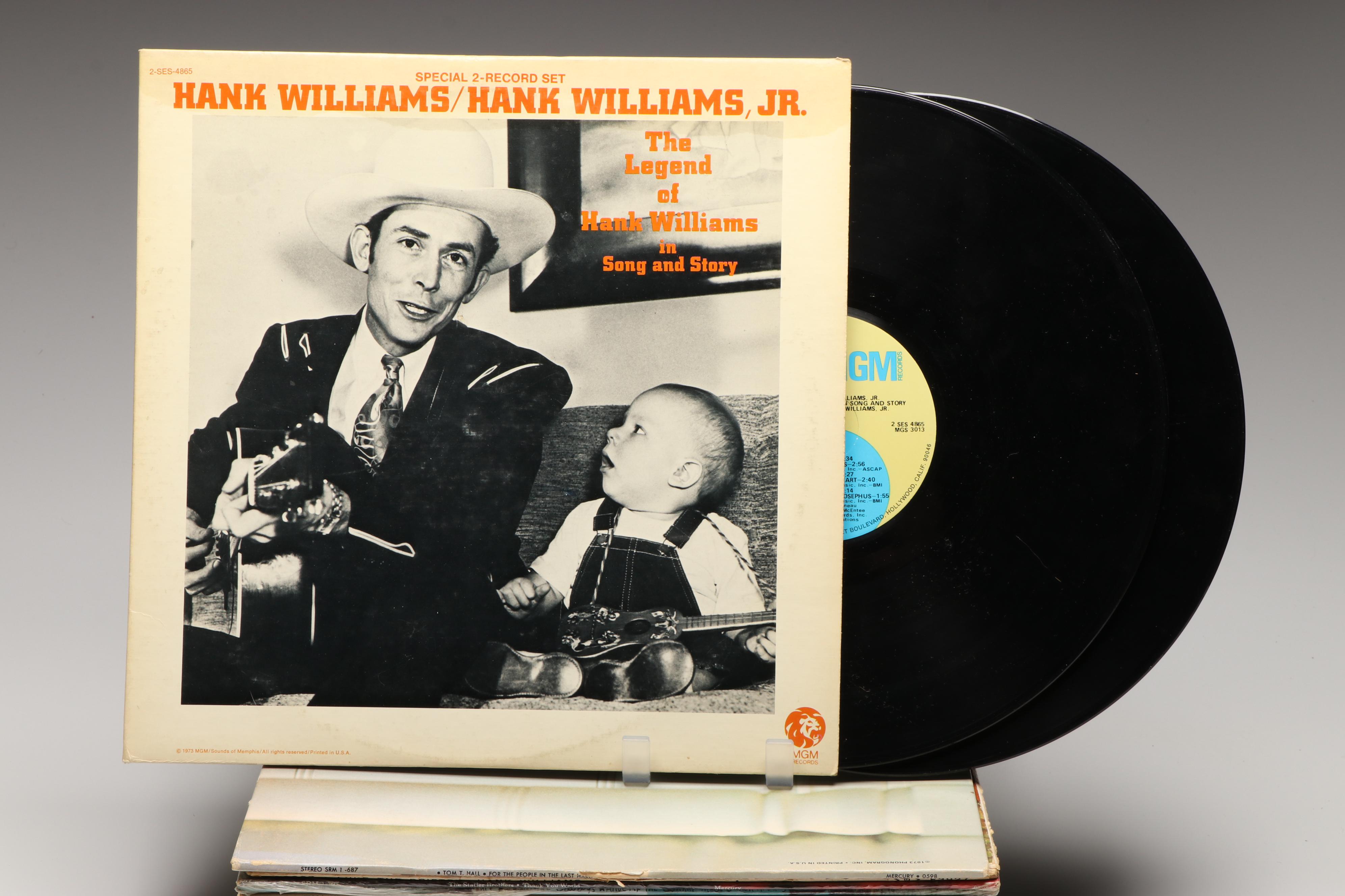 Charlie Rich, Jim Reeves, and More Vinyl Record Albums