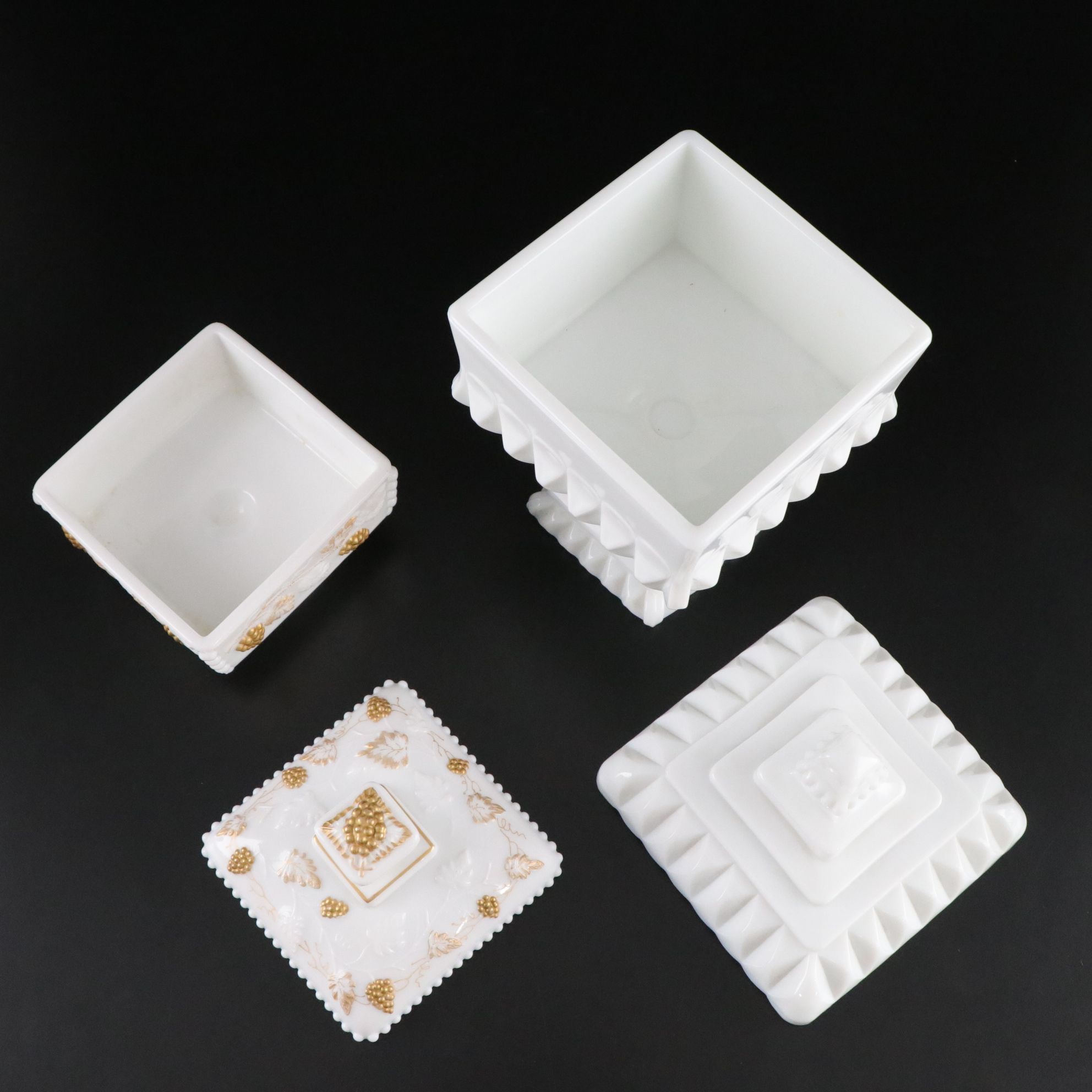 Westmoreland, McKee and Indiana Milk Glass Candy Dishes, Serveware and More