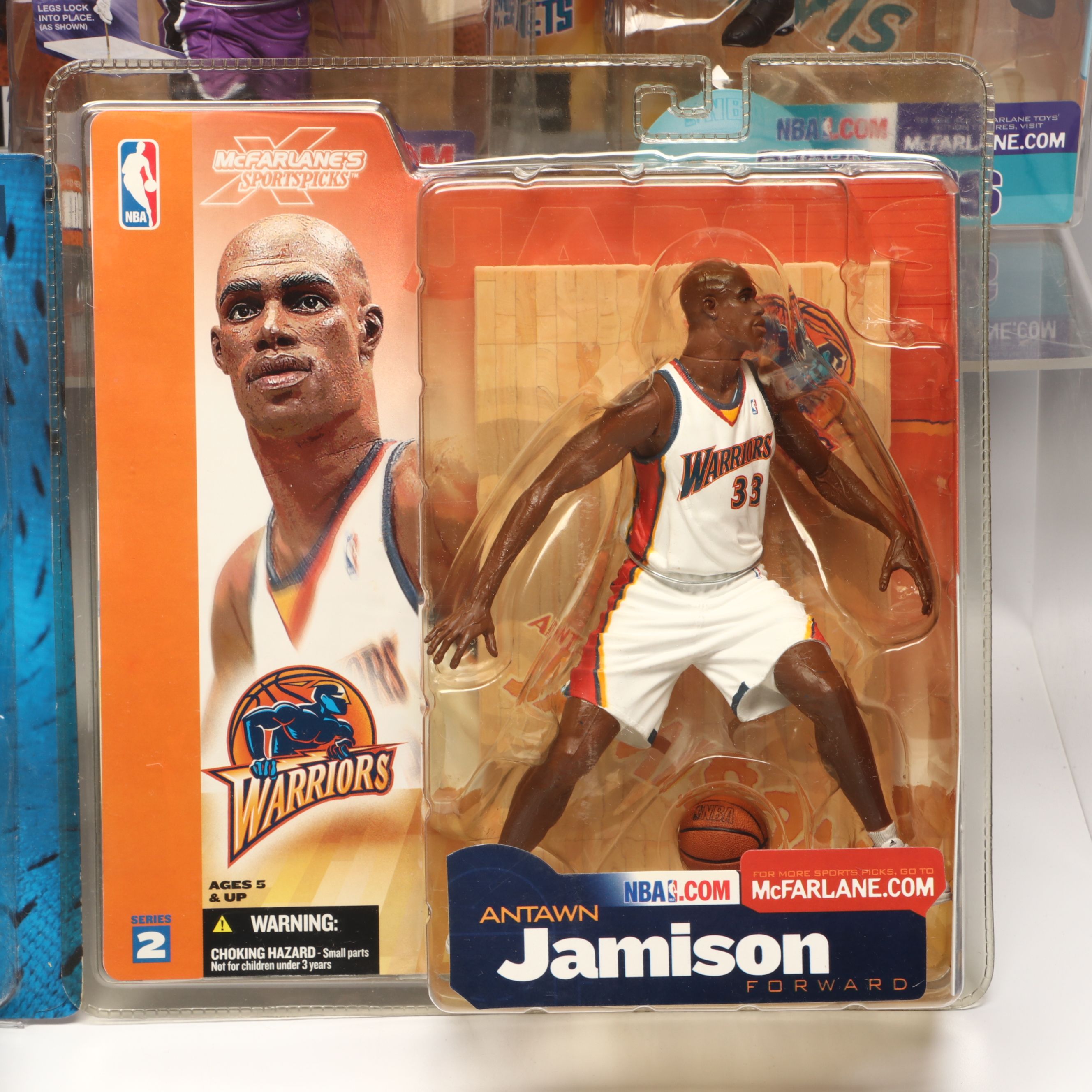 McFarlane Carmelo Anthony, Chris Webber, Mike Bibby and Other Action Figures