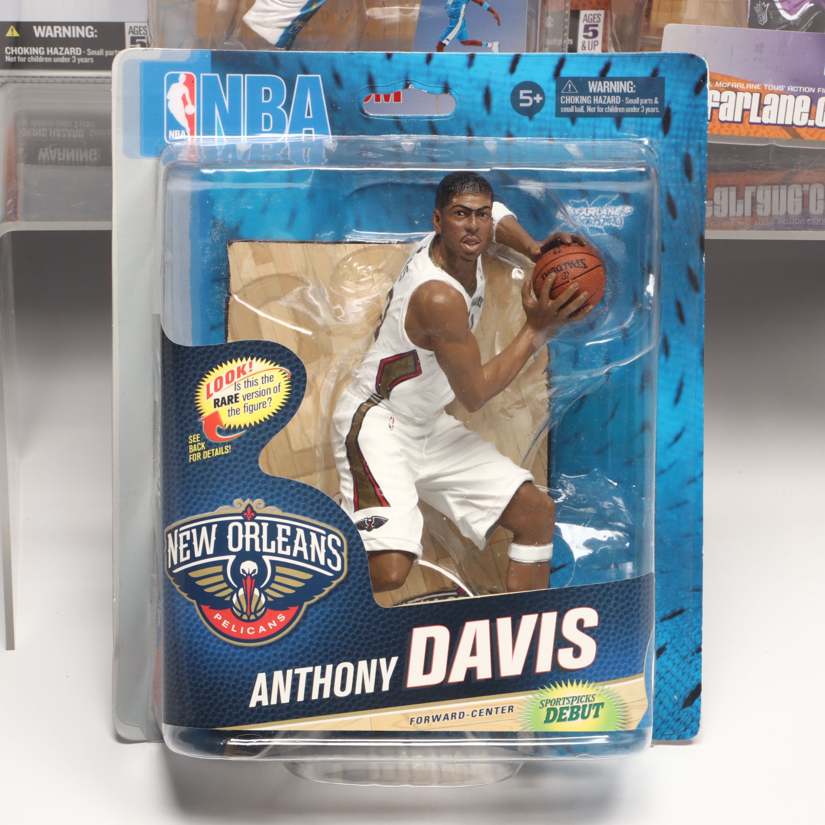 McFarlane Carmelo Anthony, Chris Webber, Mike Bibby and Other Action Figures