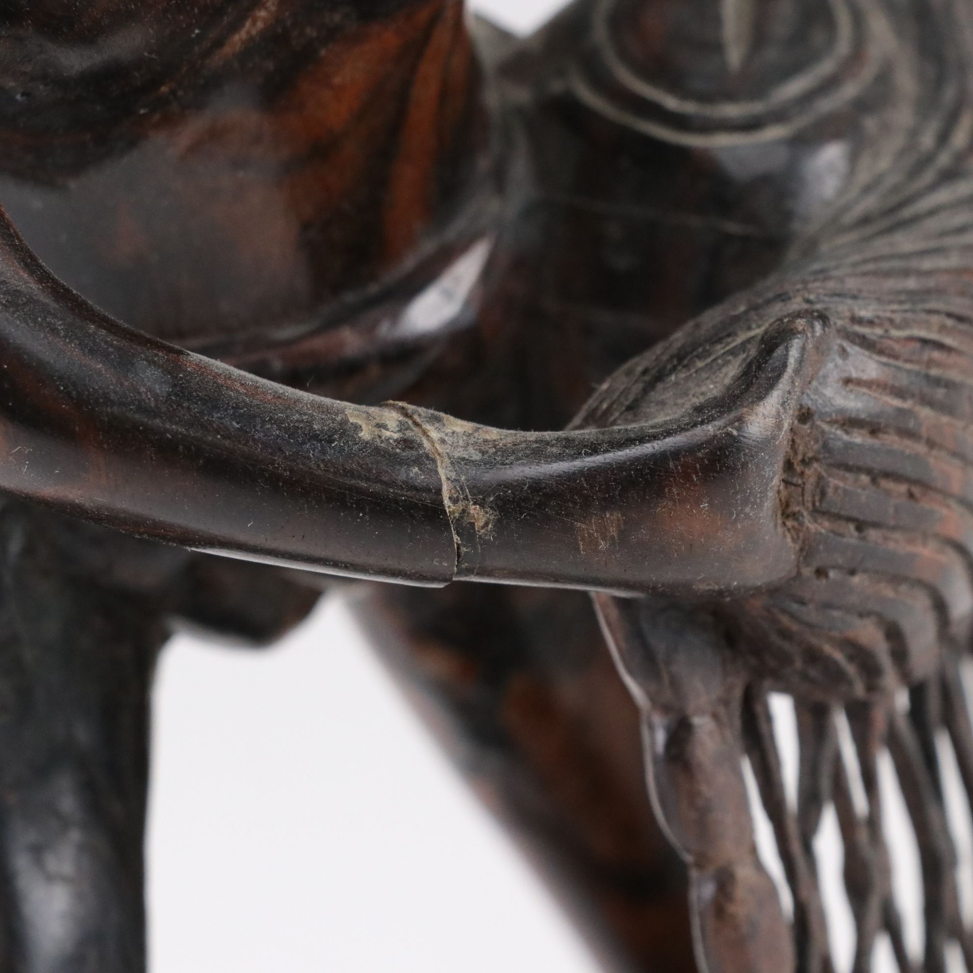 Pair of Chinese Fisherman Statues