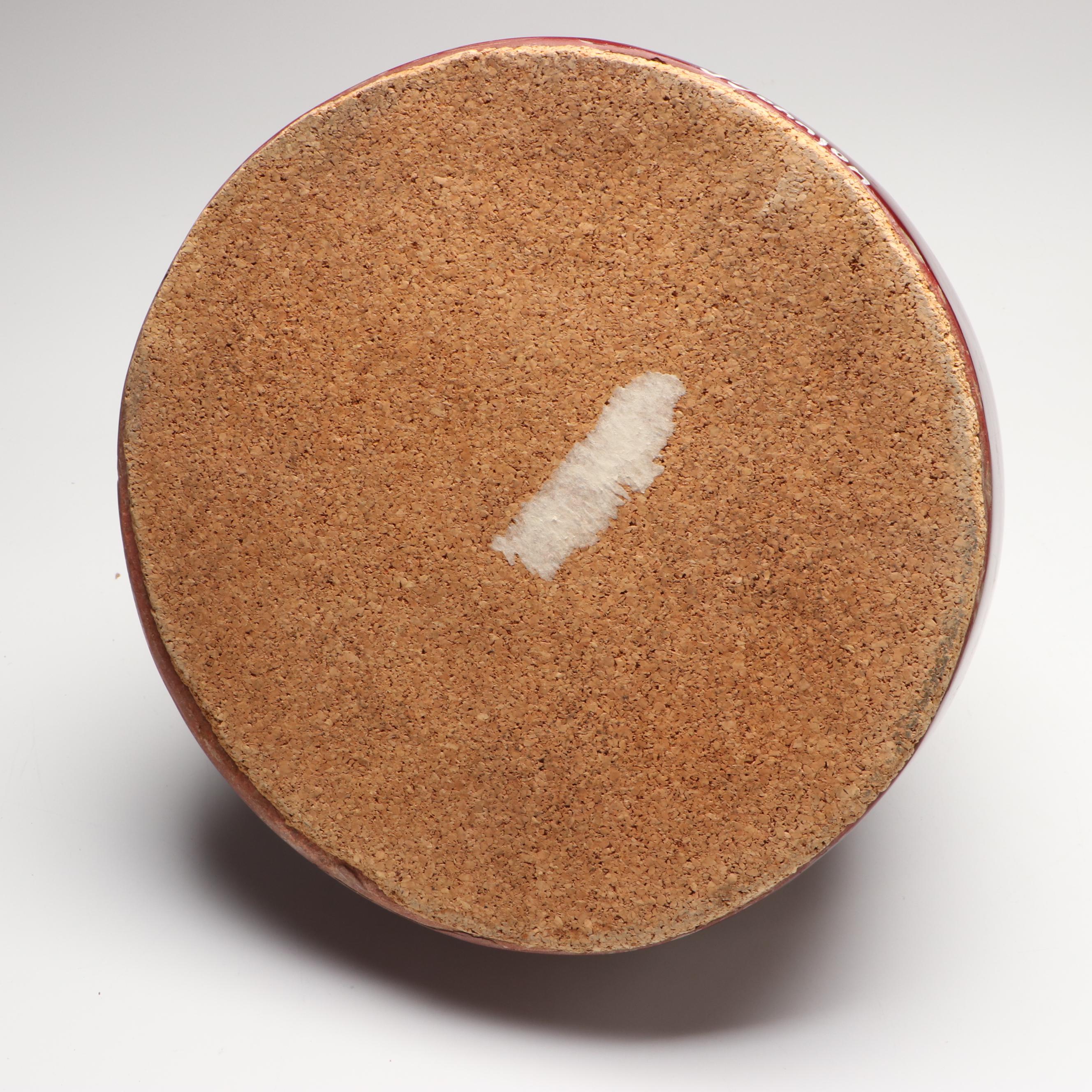 JH Johnson MCM Style Abstract Teardrop Vase, Mid to Late 20th Century