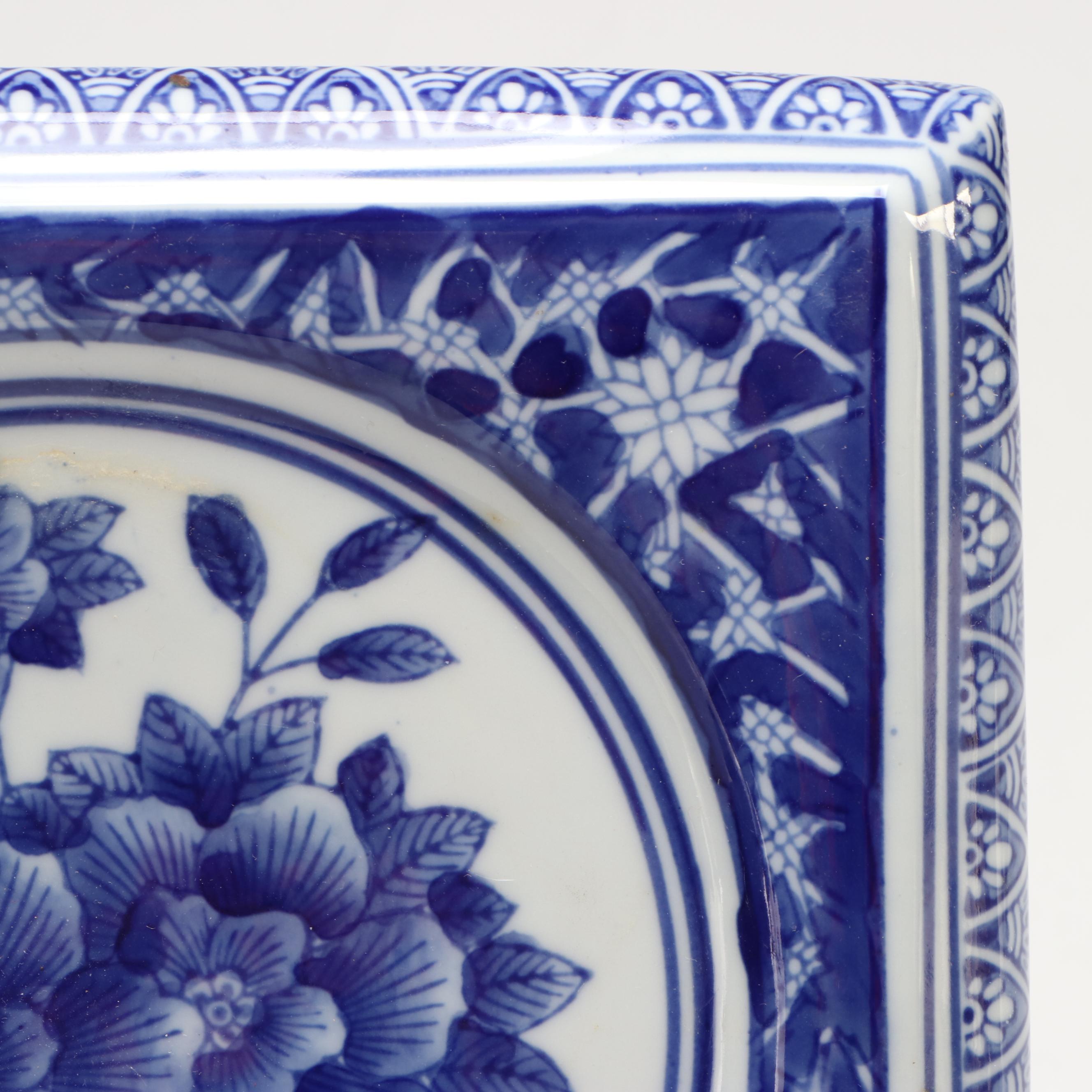 Chinese Blue and White Porcelain Trivet