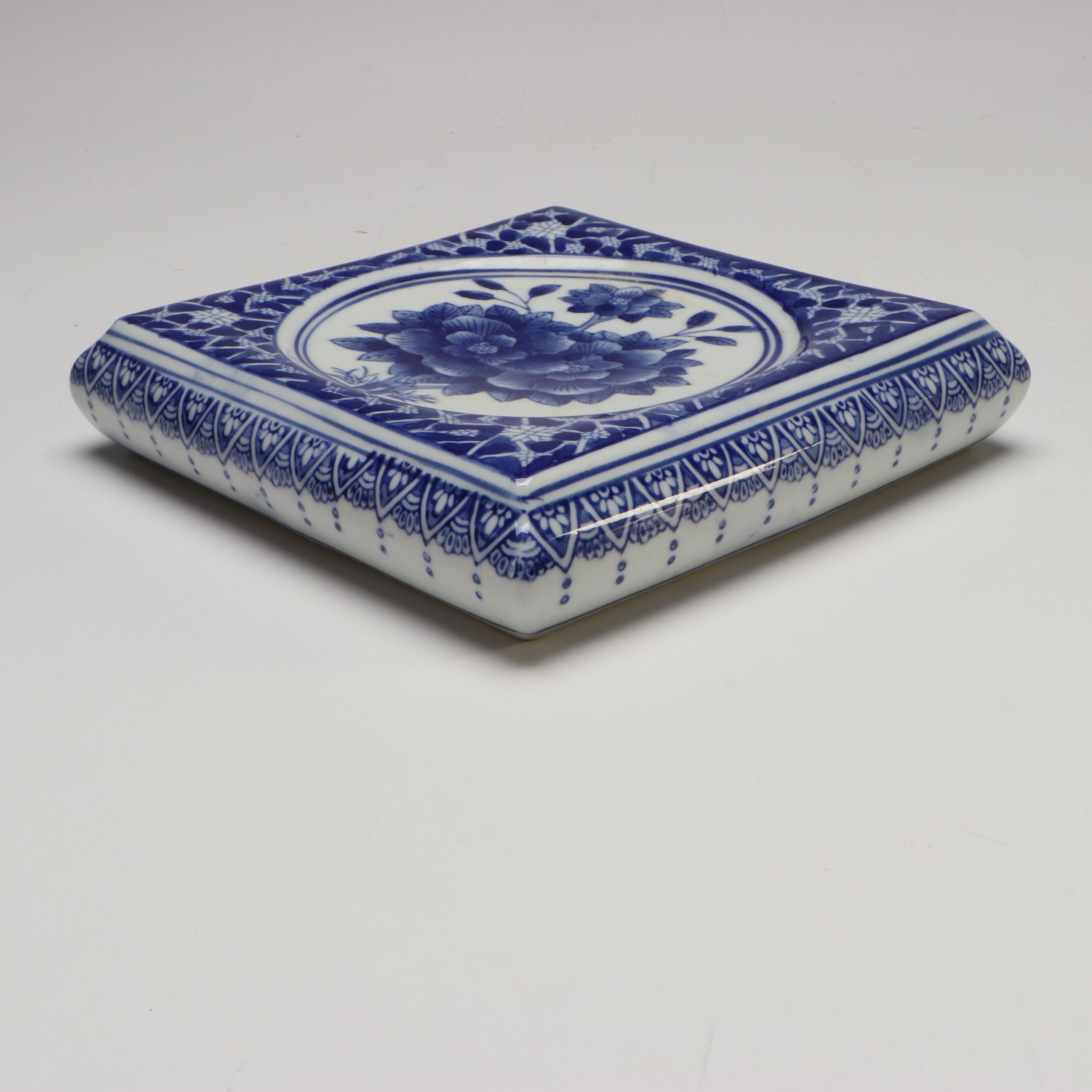 Chinese Blue and White Porcelain Trivet