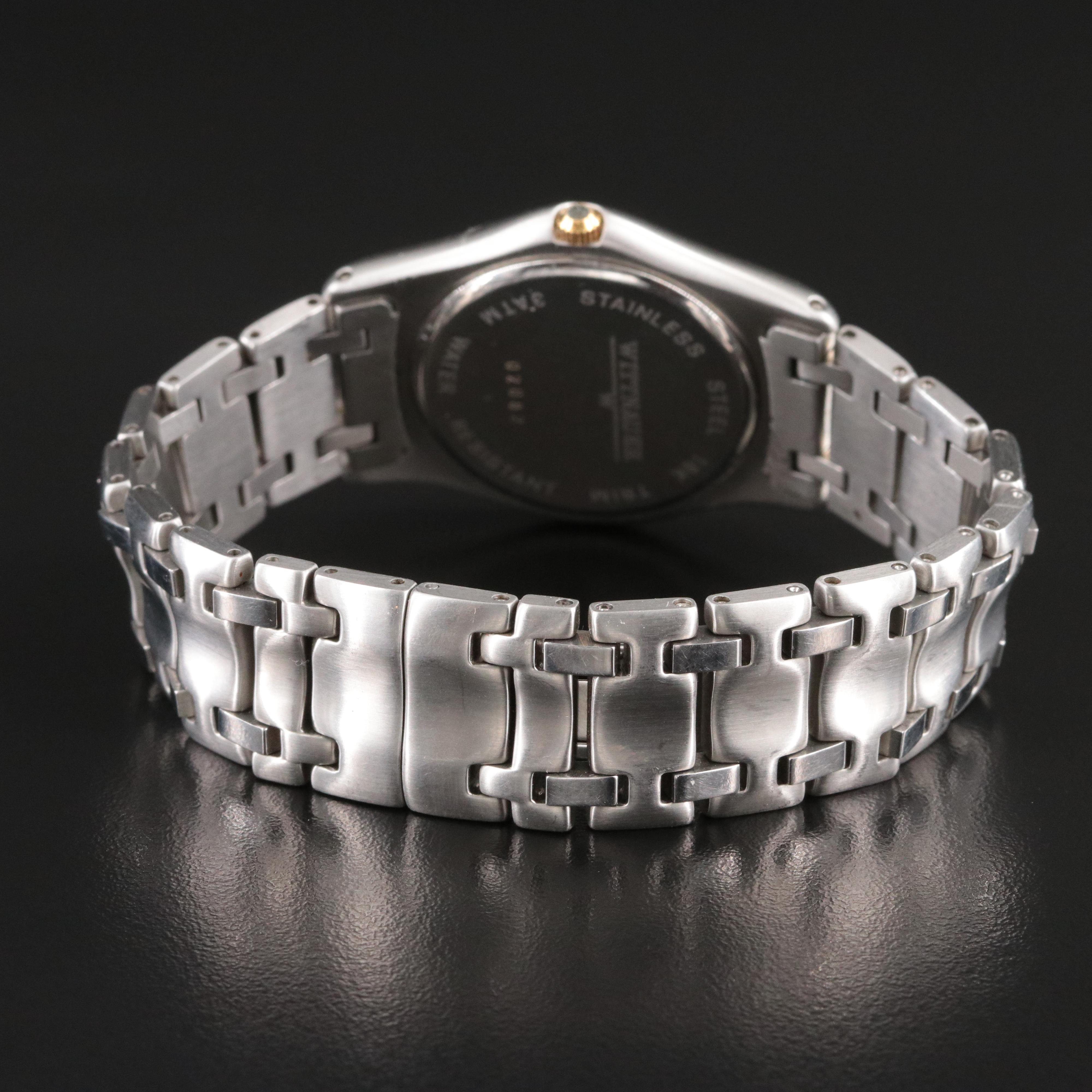 Wittnauer Steel & 18K Trim Watch