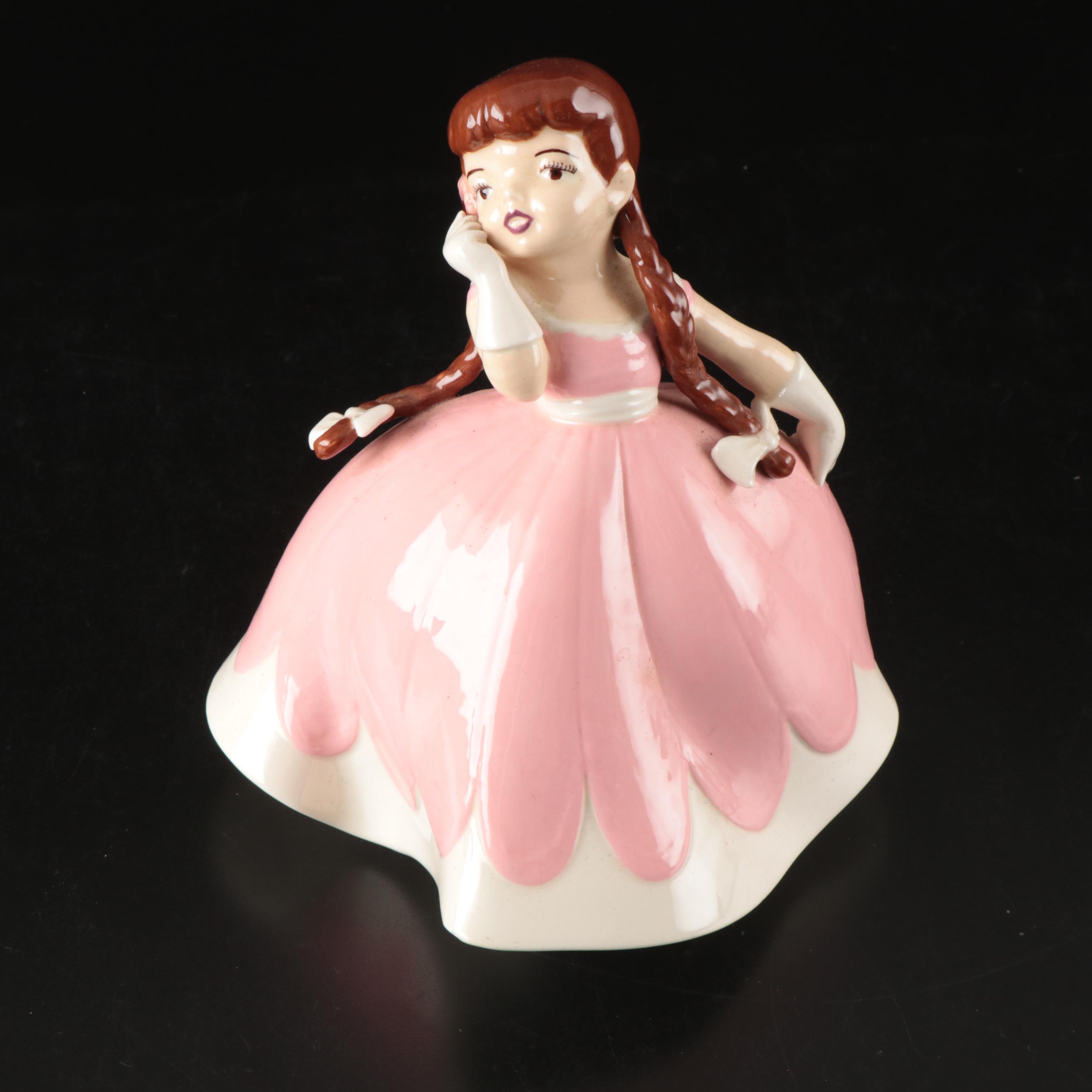 Anchor Hocking "Hobnail Pink" Plates with Iridescent Petal Serving Bowl and More