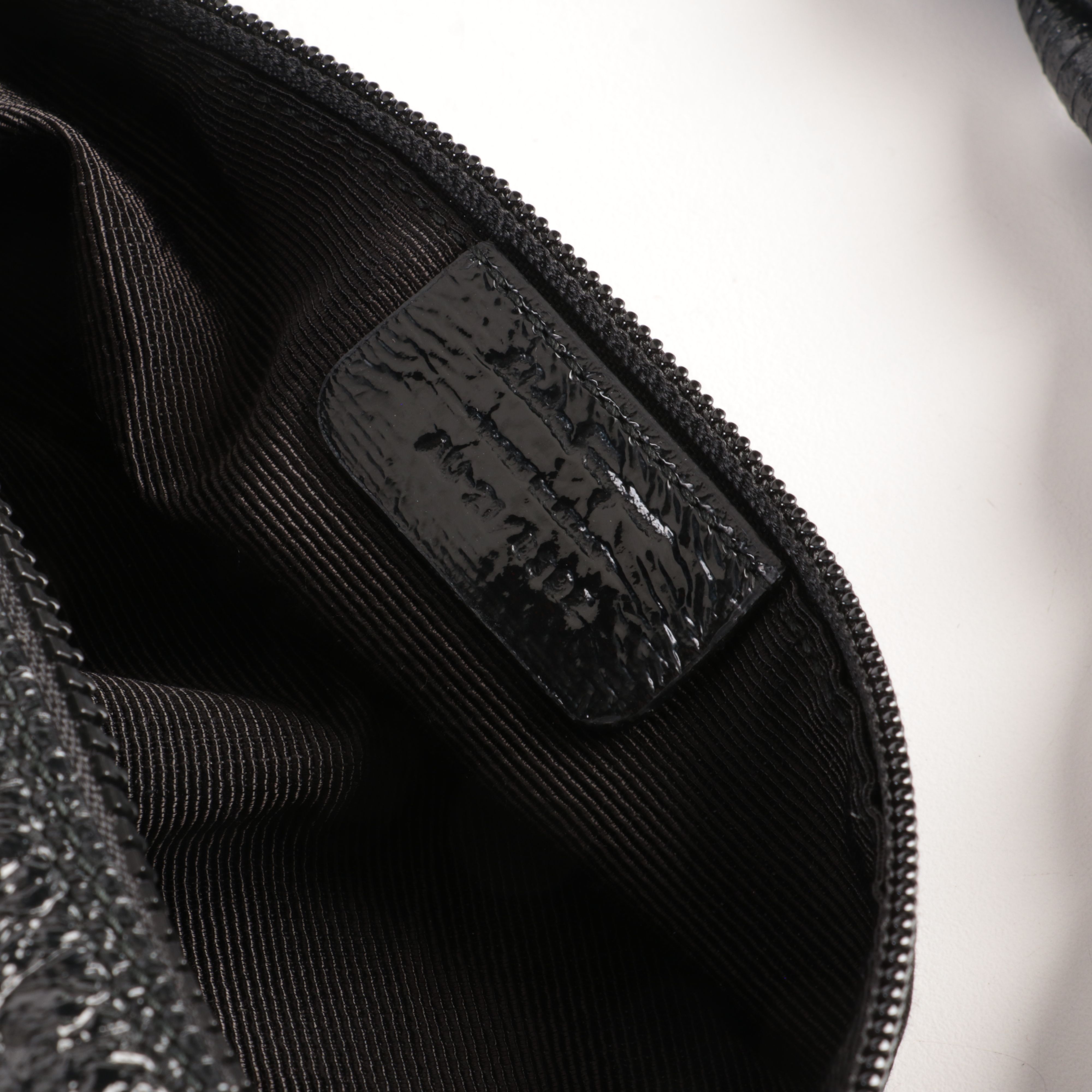 Salvatore Ferragamo Gancini Top Handle Bag in Patent Leather