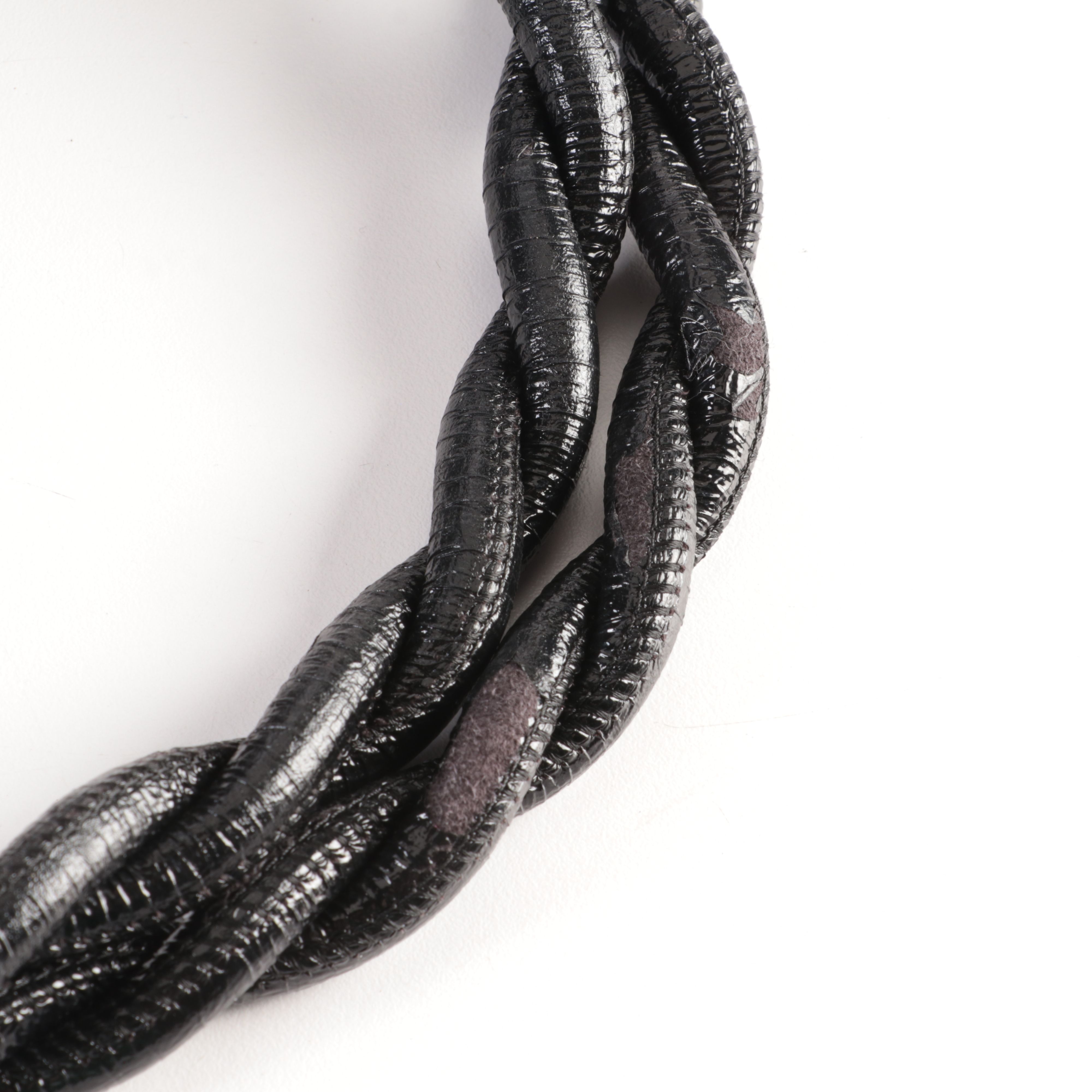 Salvatore Ferragamo Gancini Top Handle Bag in Patent Leather