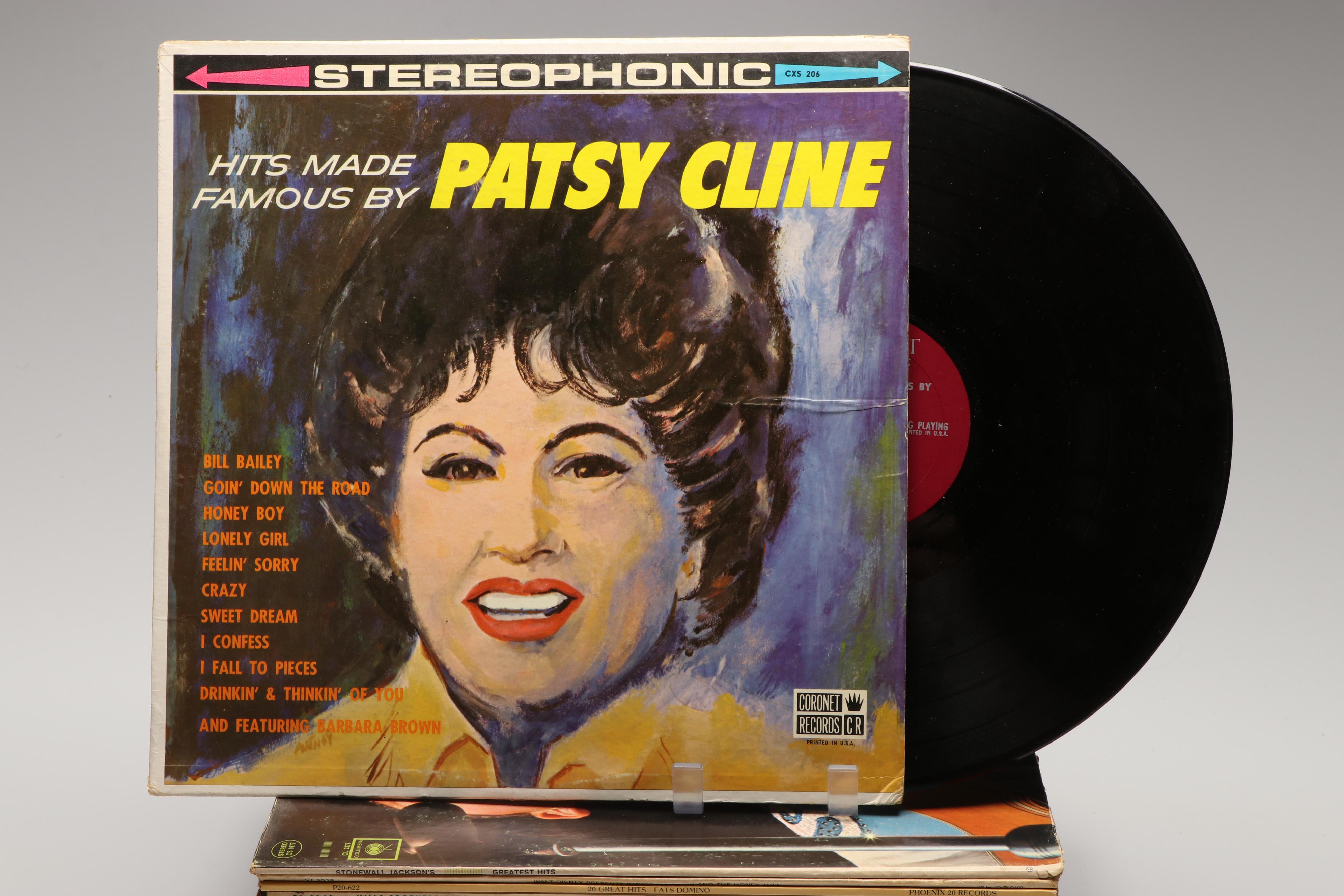Dolly Parton, Eagles, Patsy Cline, and More Vinyl Record Albums