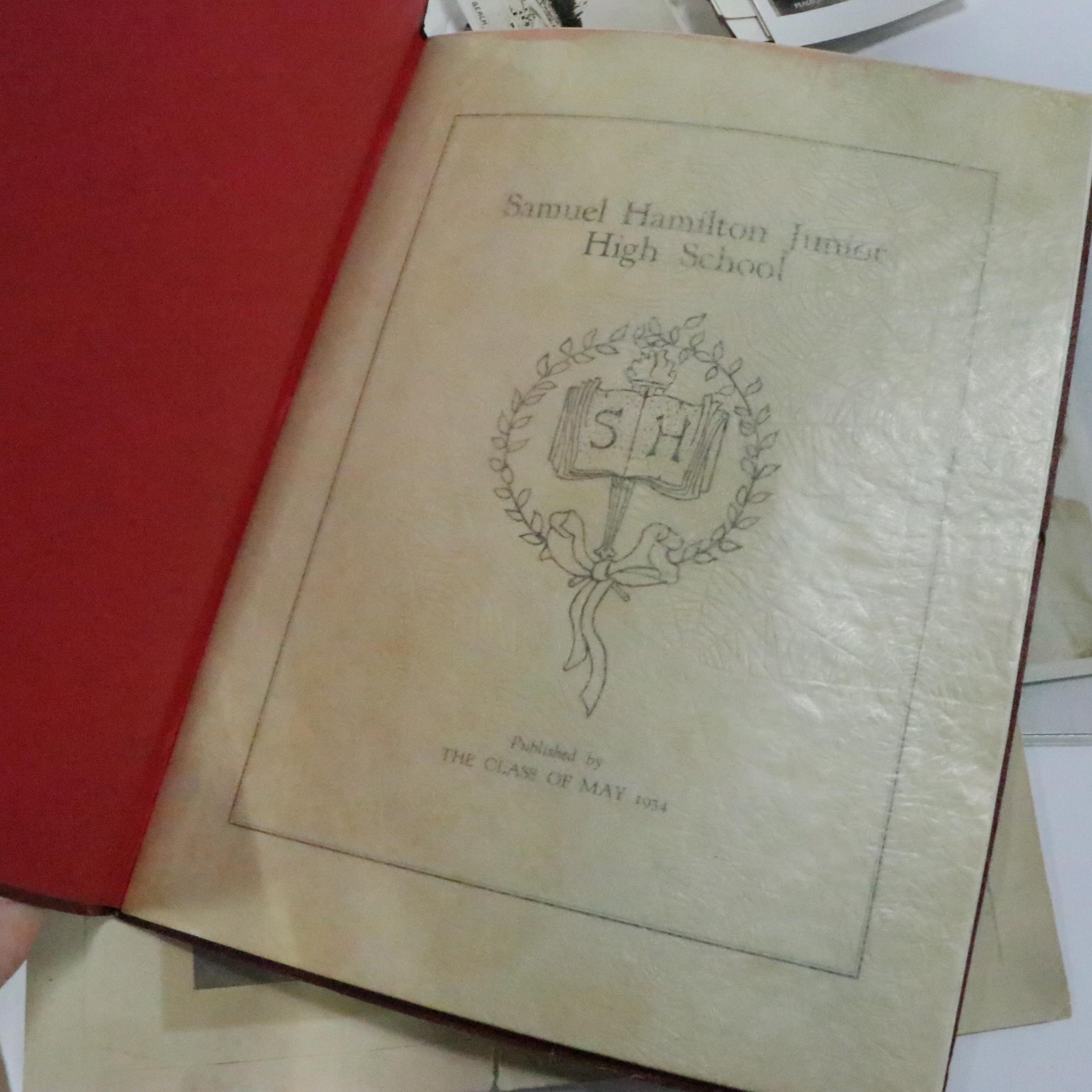 Cincinnati and Other Vintage Postcards with Photos, Stamps and Other Ephemera