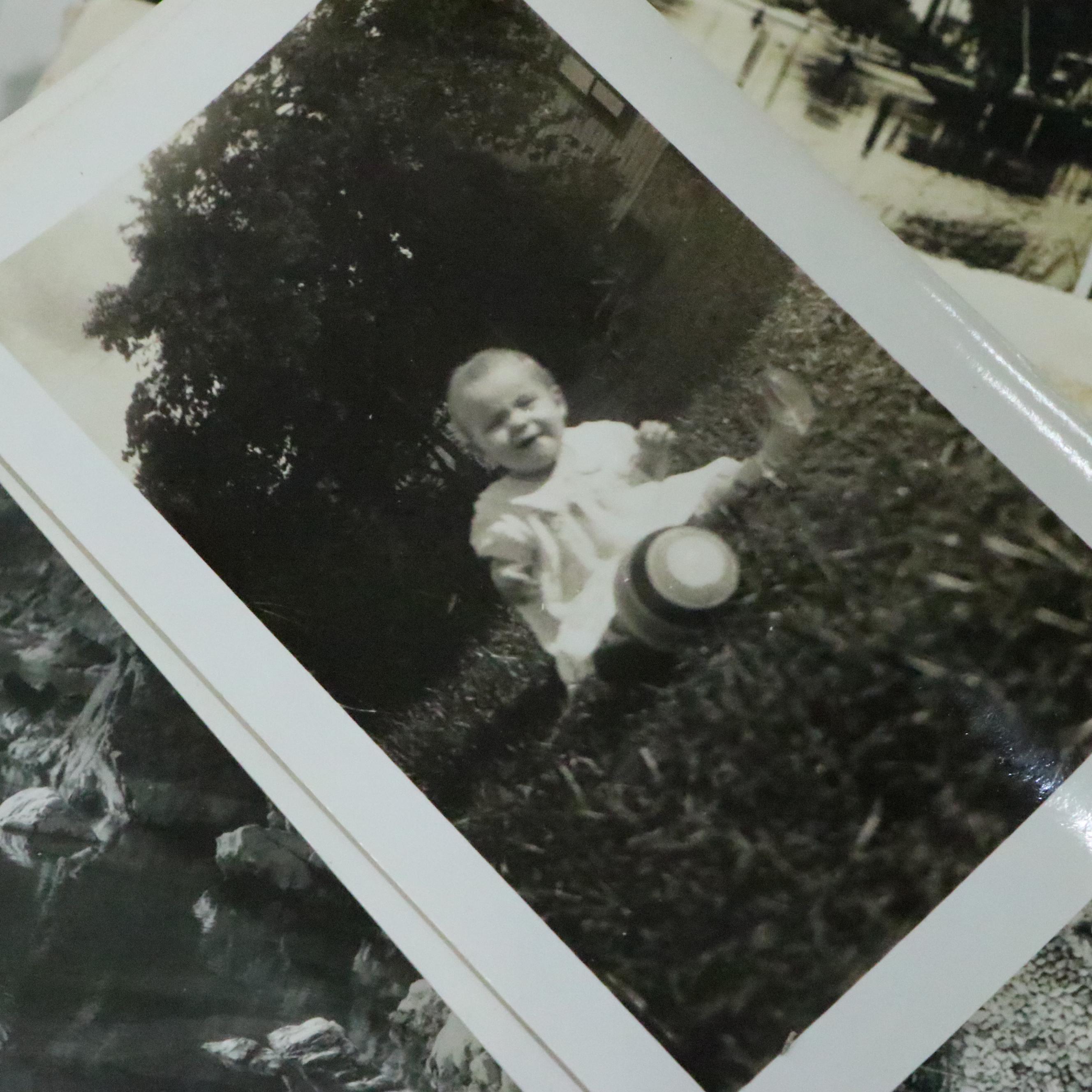 Cincinnati and Other Vintage Postcards with Photos, Stamps and Other Ephemera