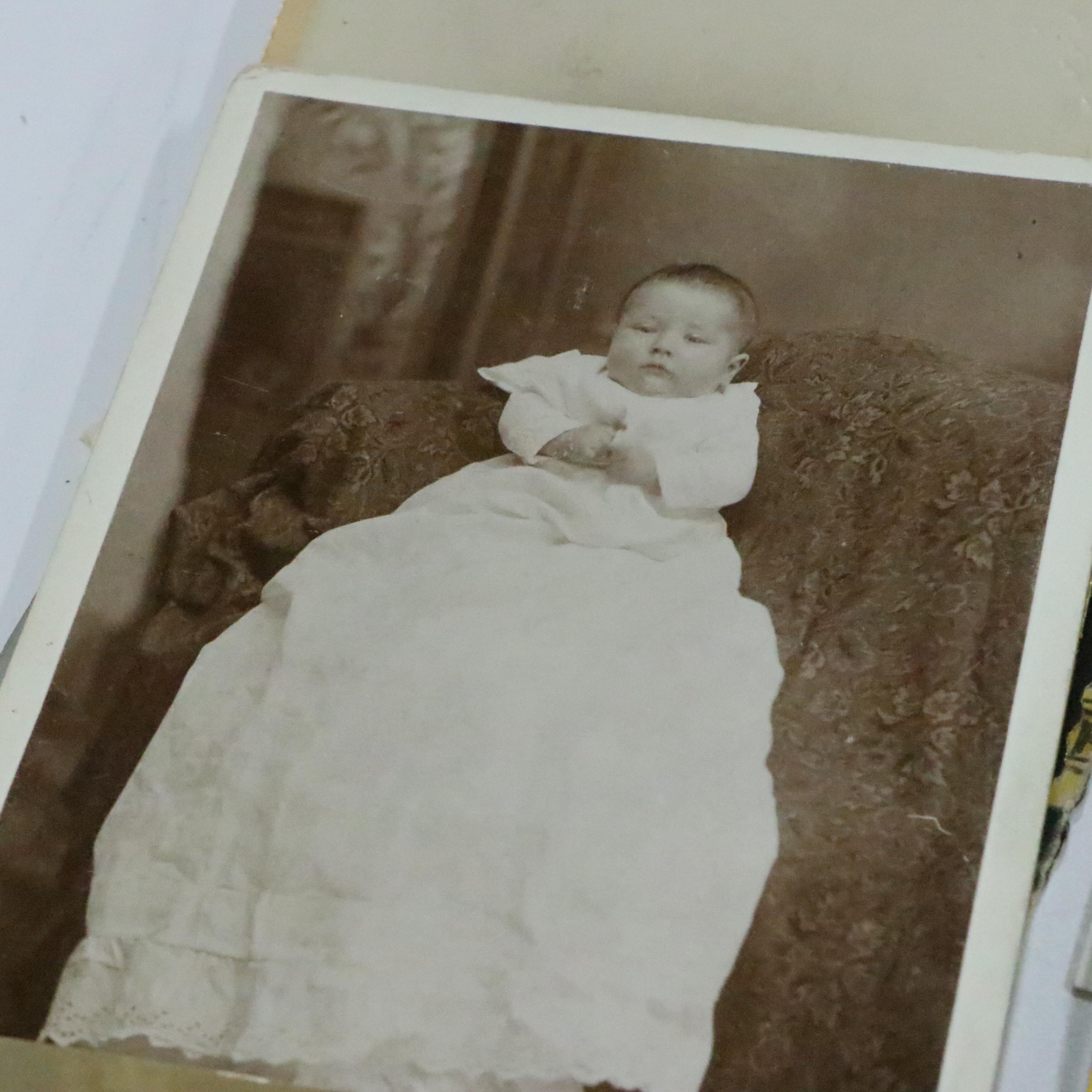 Cincinnati and Other Vintage Postcards with Photos, Stamps and Other Ephemera