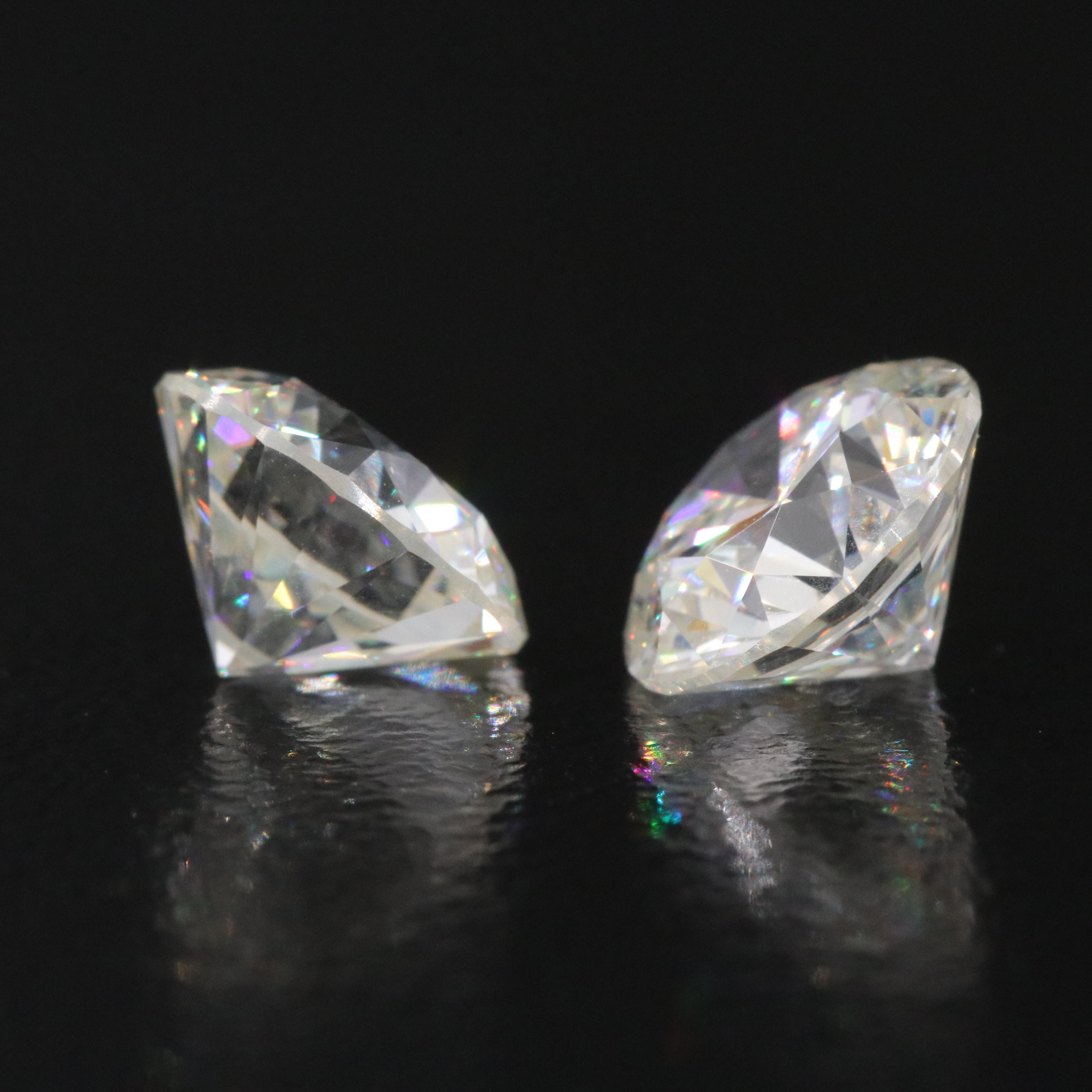 Loose 3.15 CTW Matched Pair of Lab Grown Diamonds