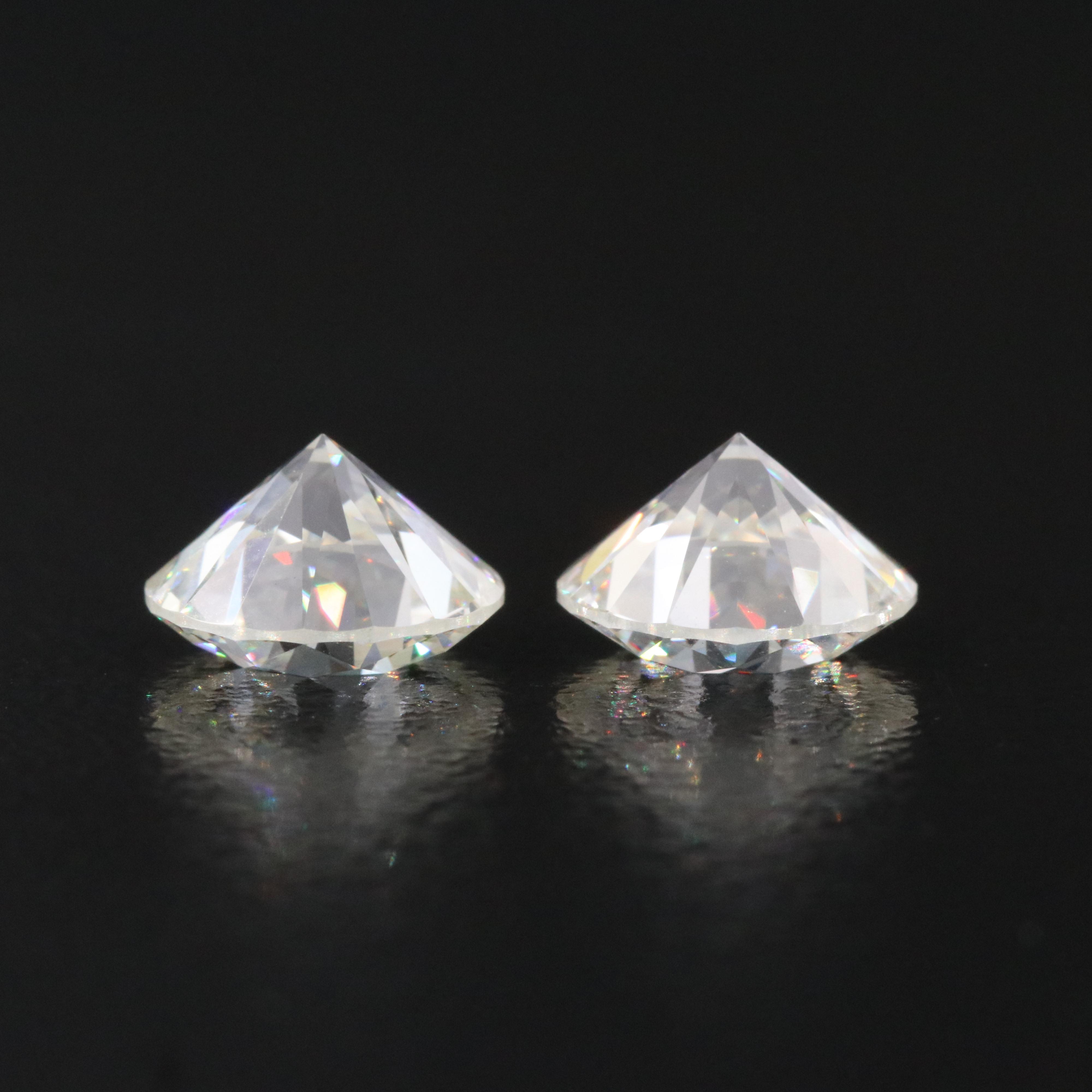 Loose 3.15 CTW Matched Pair of Lab Grown Diamonds