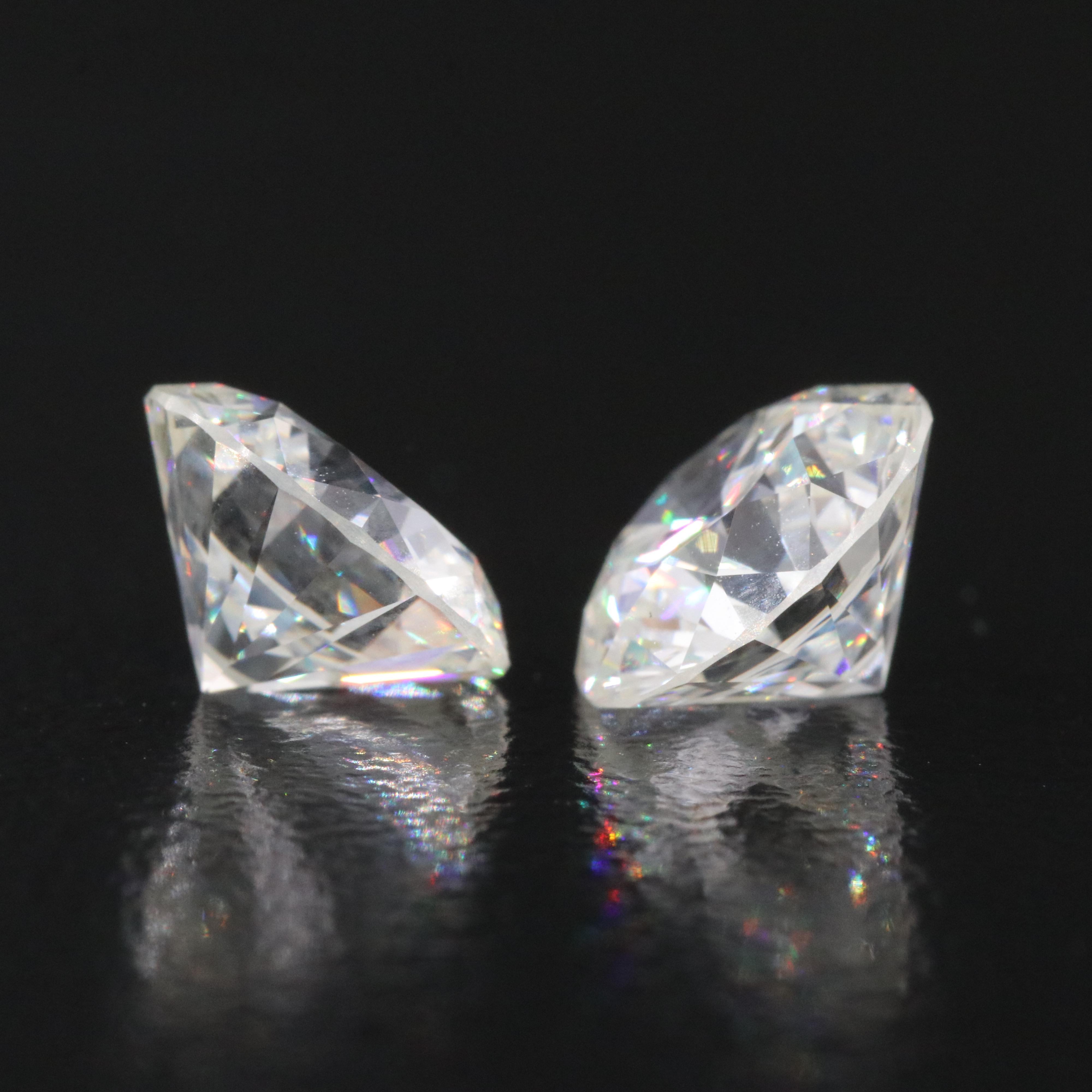 Lightbox Loose 3.50 CTW Lab Grown Diamond Matched Pair