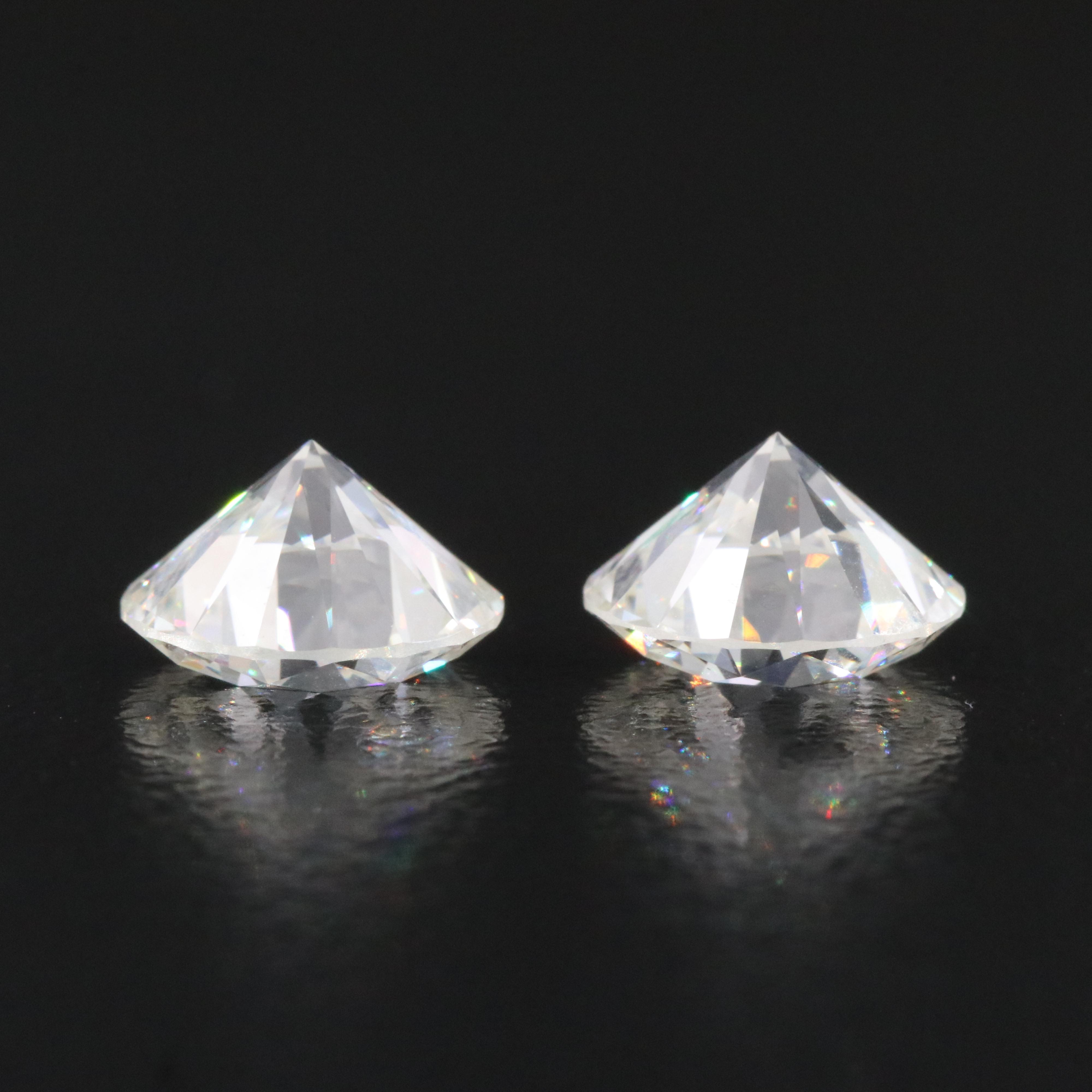 Lightbox Loose 3.50 CTW Lab Grown Diamond Matched Pair