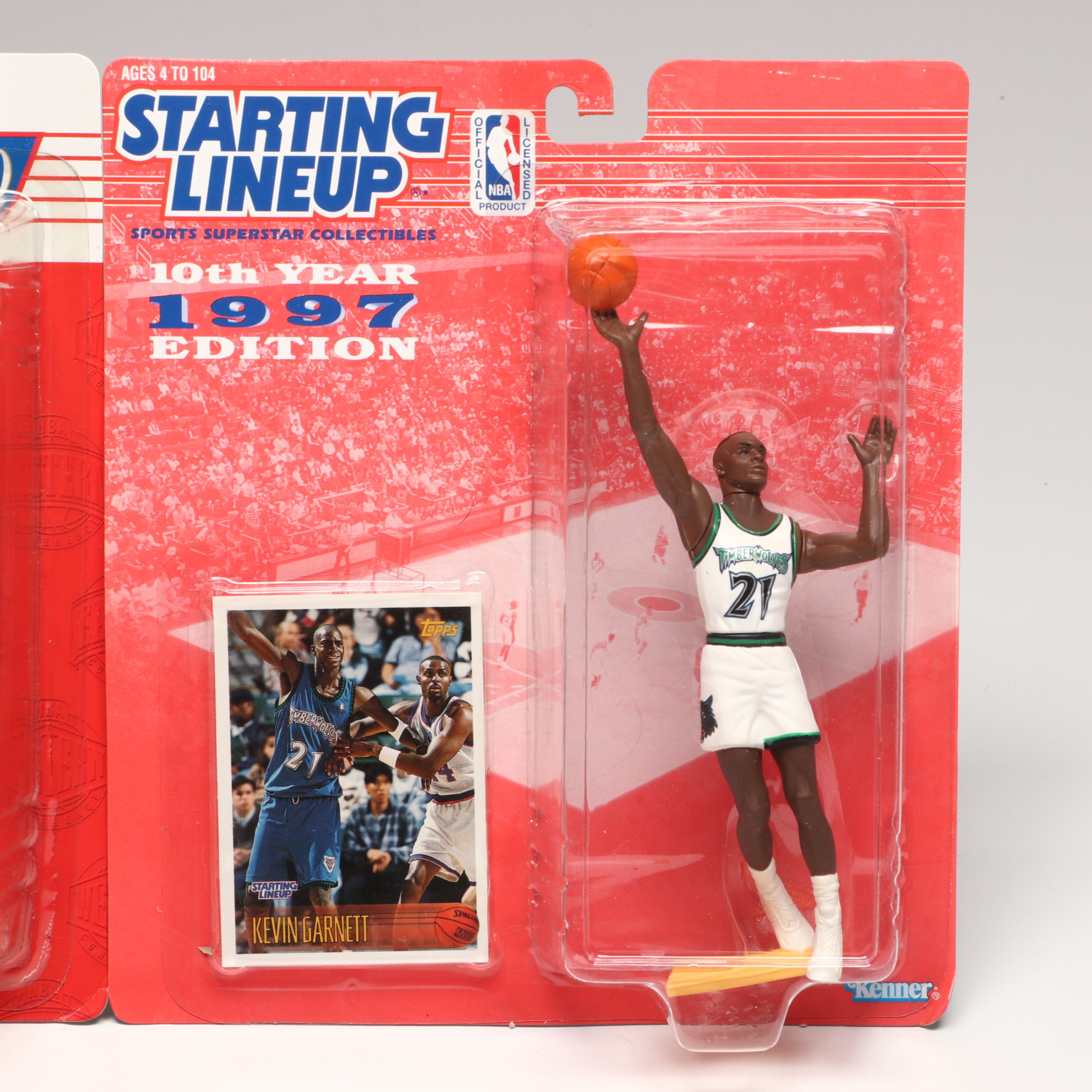 Kevin Garnett, Stephon Marbury and Mike Bibby Action Figures and Trading Cards