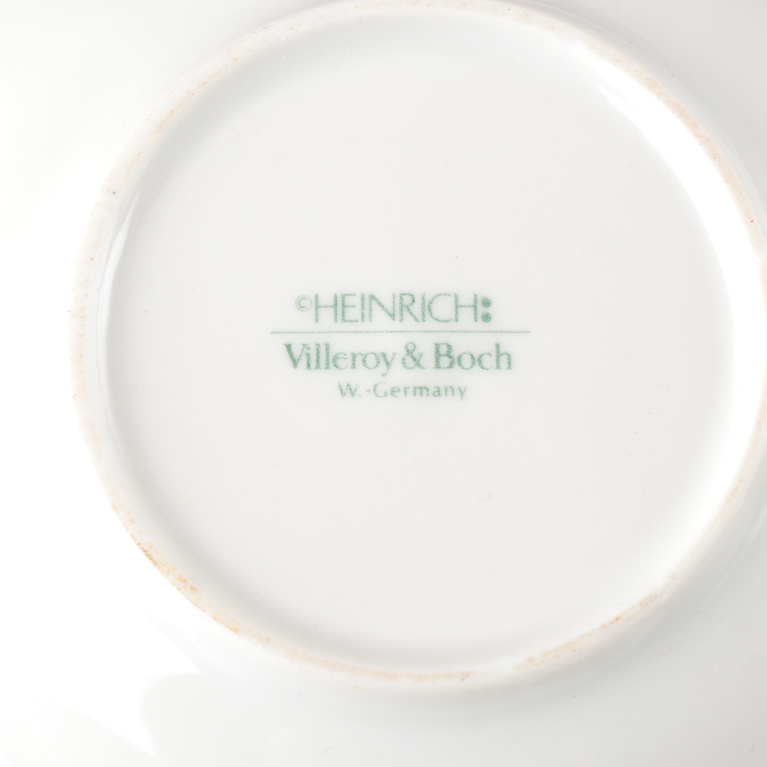 Souvenir Ashtrays with Ceramic Plates, and Bowl