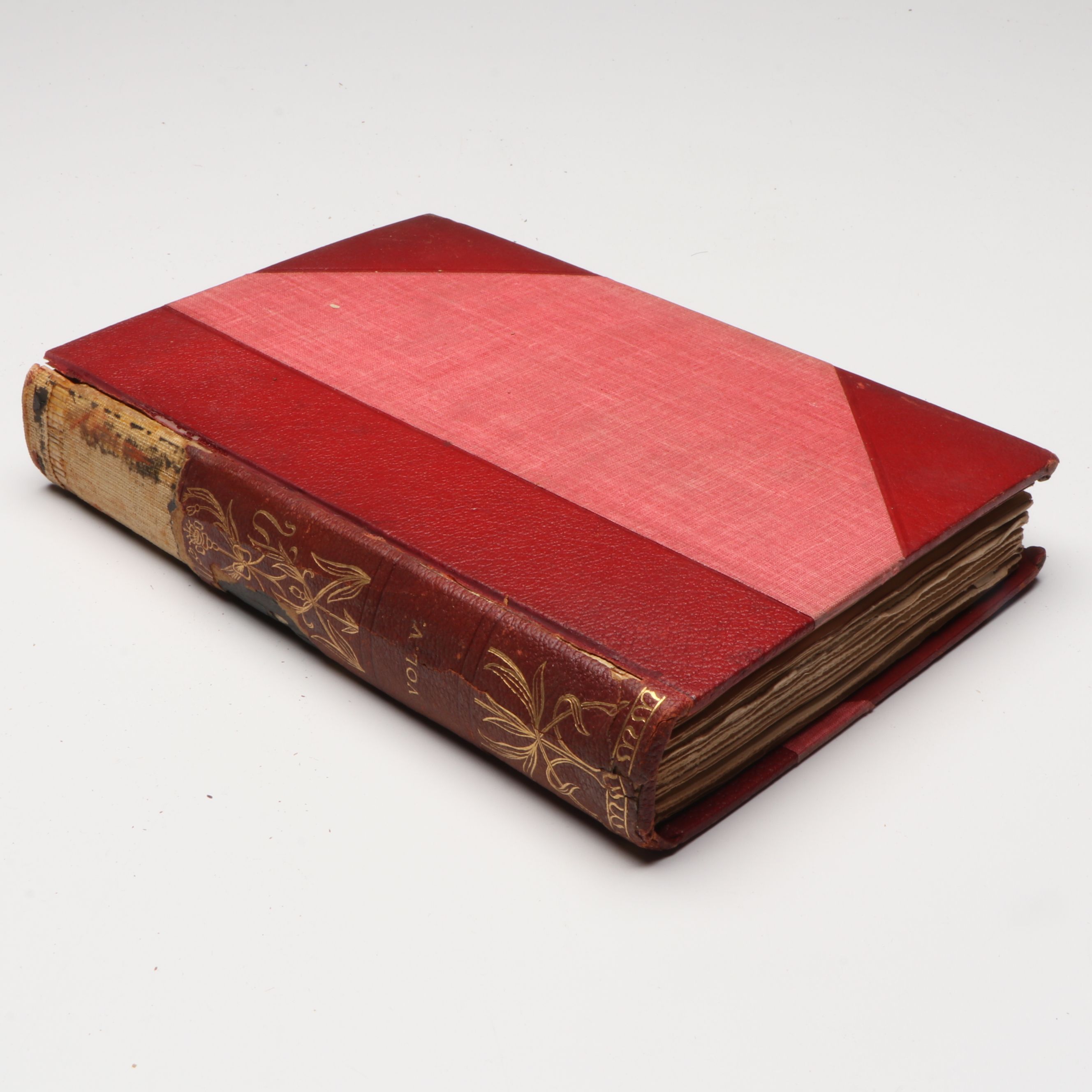 Leather Bound "The Italian Novelists" Complete Seven-Volume Set, 1901