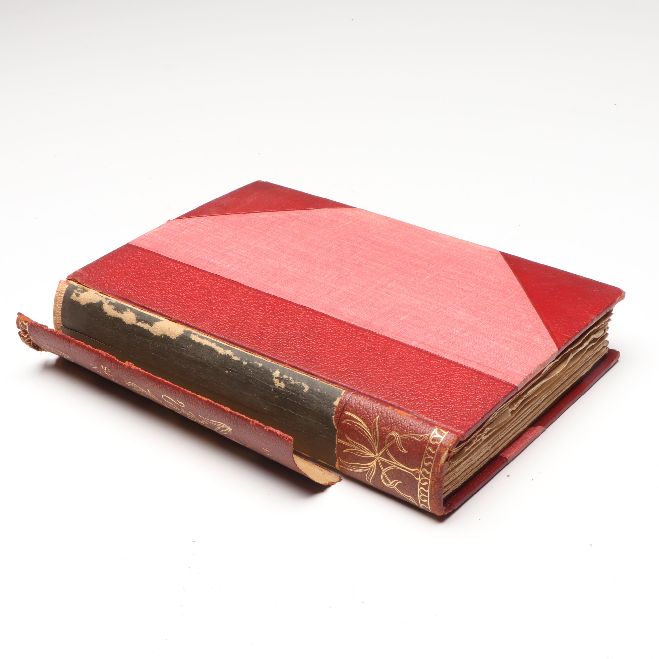 Leather Bound "The Italian Novelists" Complete Seven-Volume Set, 1901