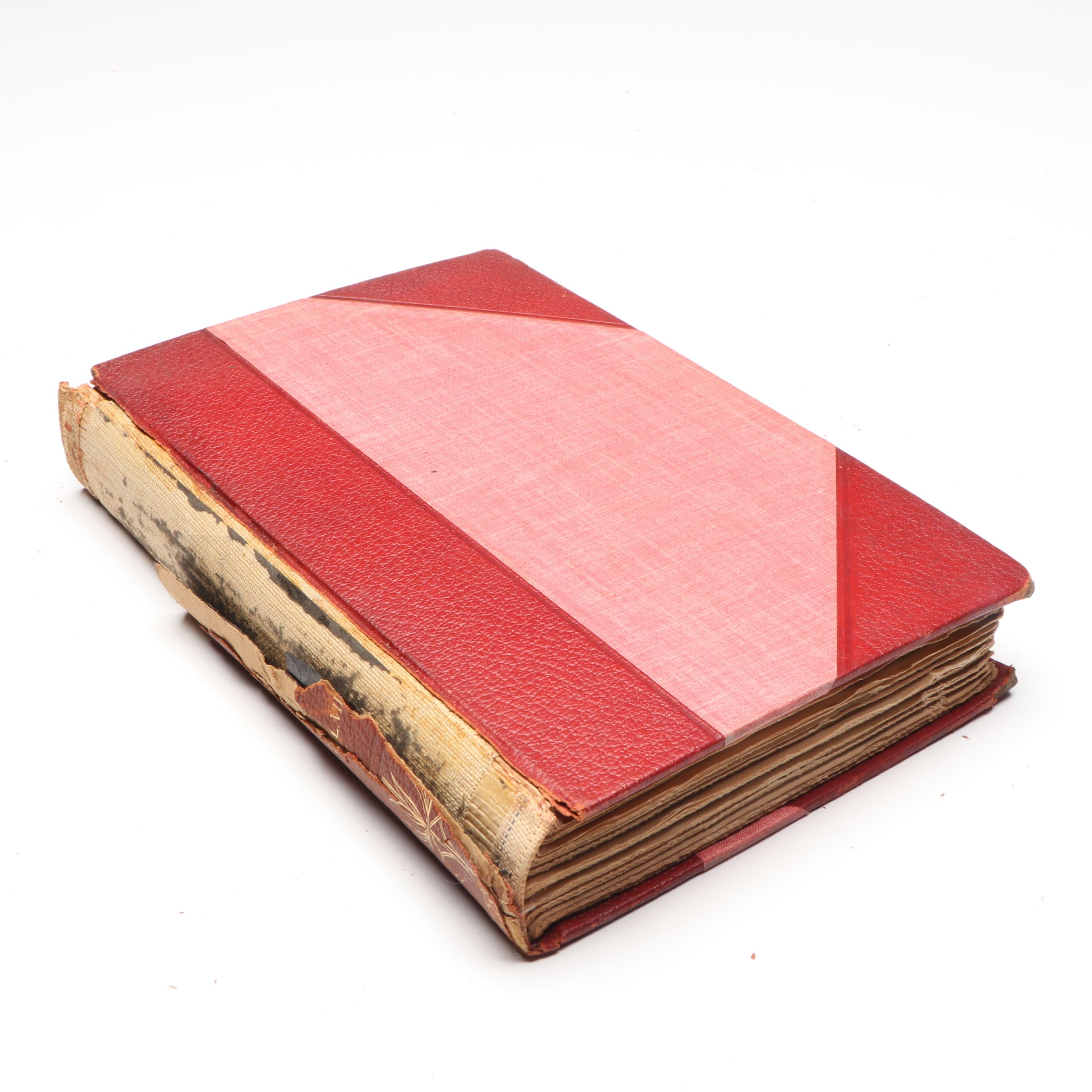 Leather Bound "The Italian Novelists" Complete Seven-Volume Set, 1901