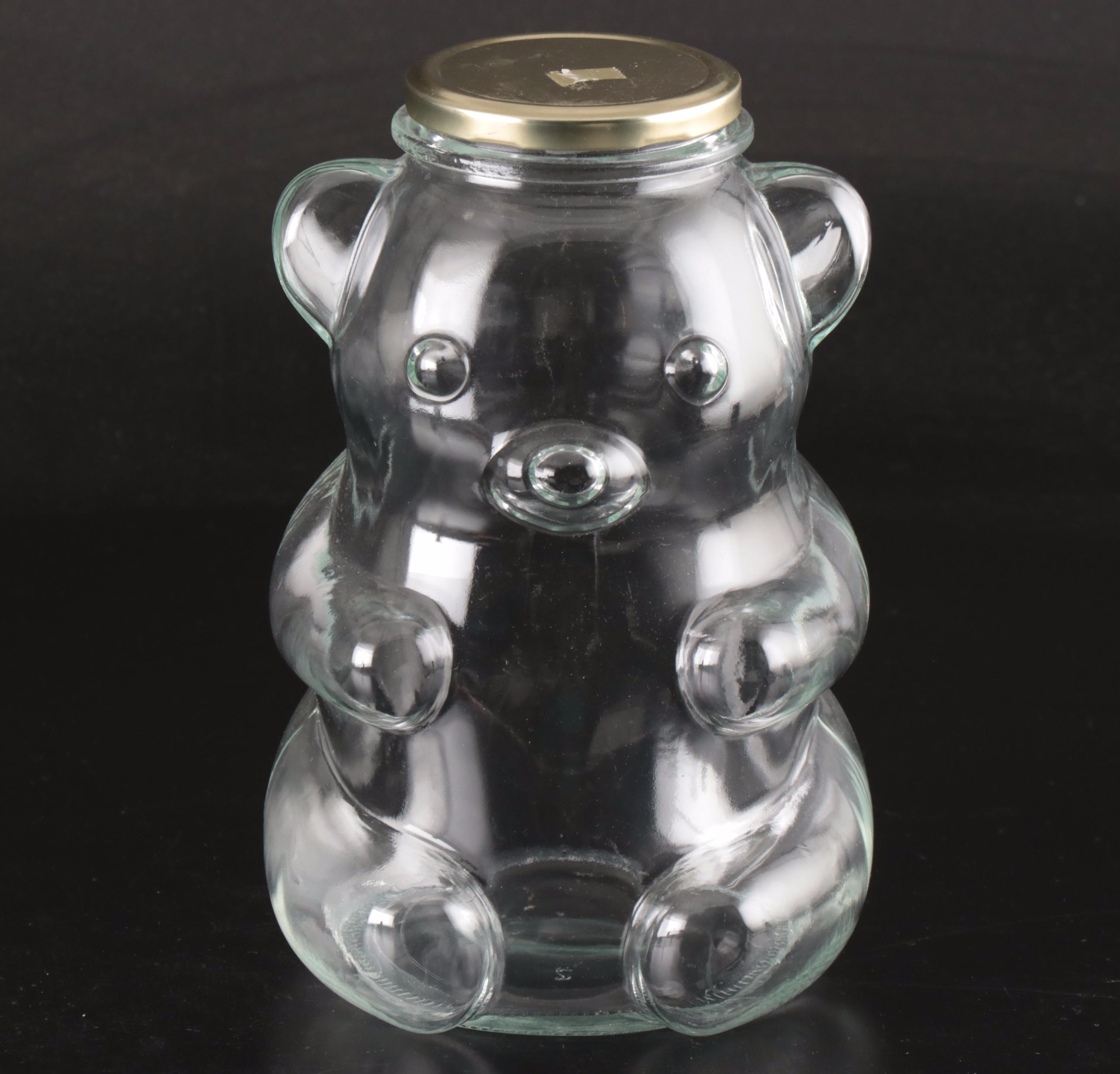 Bear-Shaped with Other Glass Containers, Mid to Late 20th Century