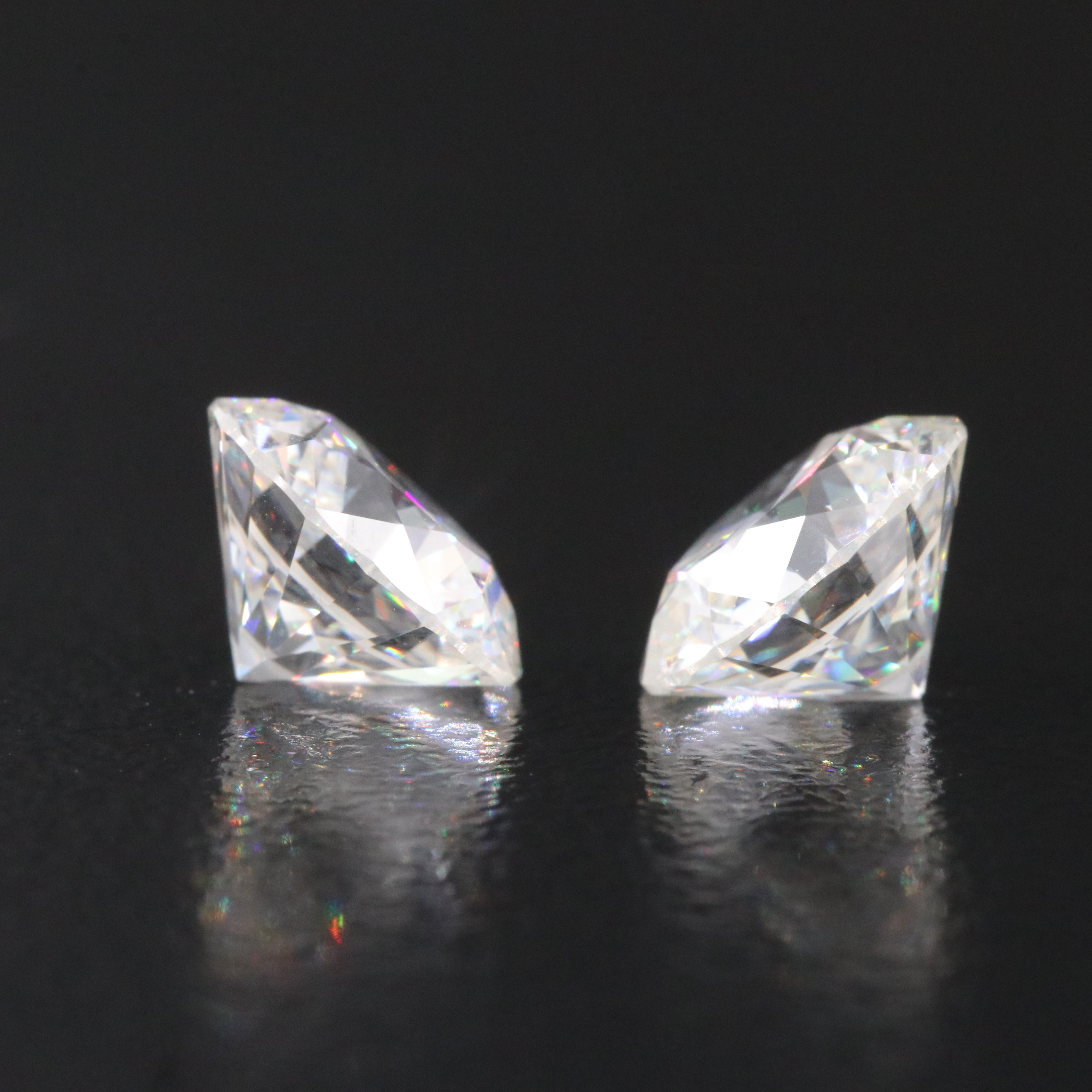 Lightbox Loose 3.60 CTW Lab Grown Diamond Matched Pair